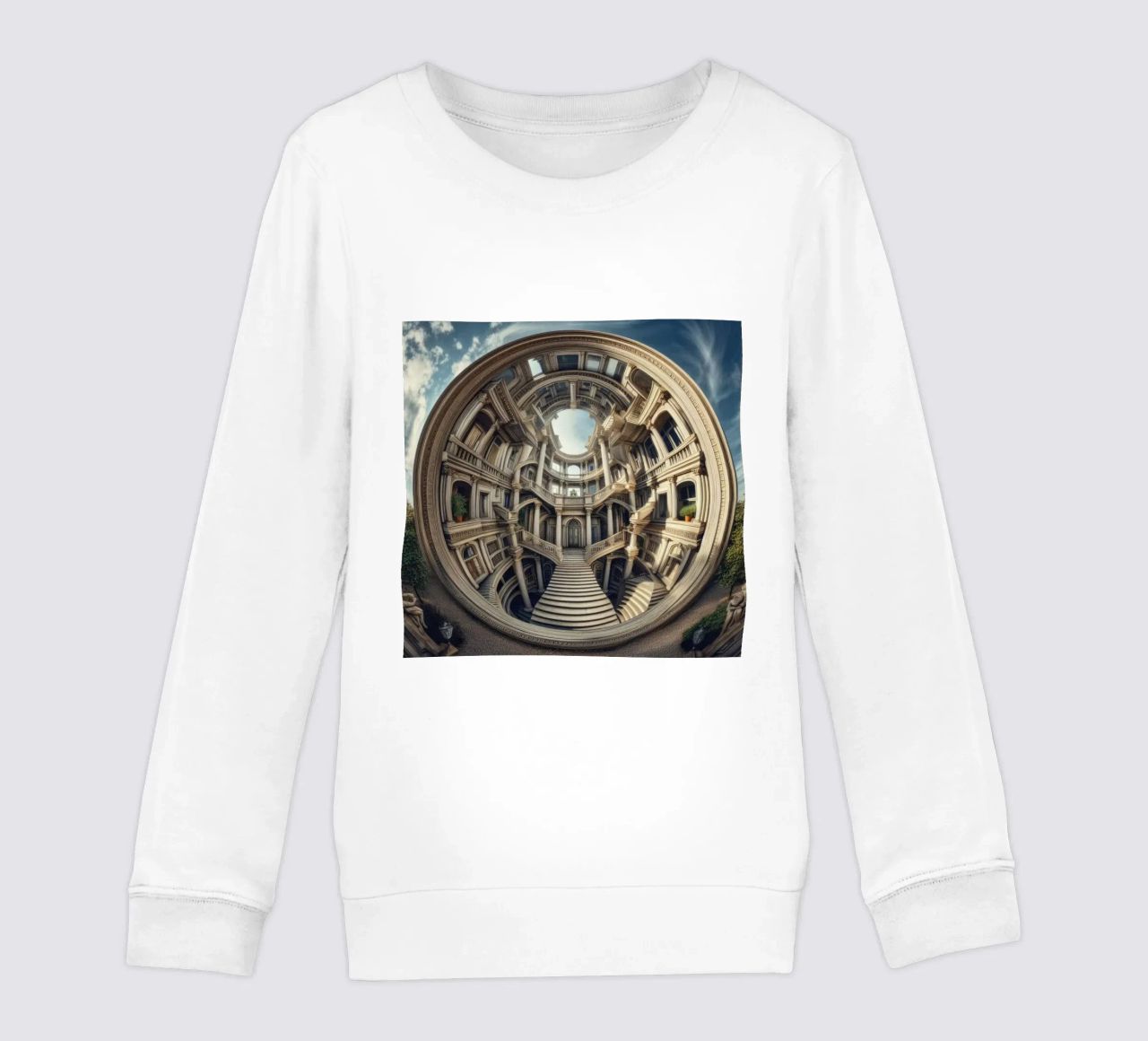 Sphere 004 - Circular Architectural Masterpiece felpa bambino da Spheres