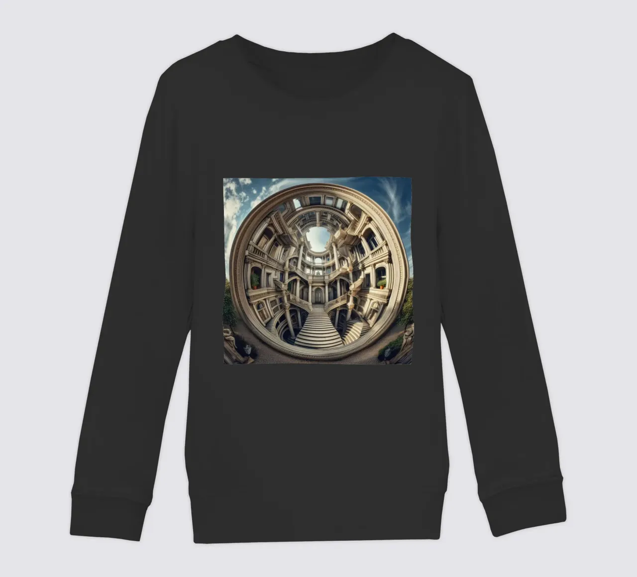 Sphere 004 - Circular Architectural Masterpiece felpa bambino da Spheres