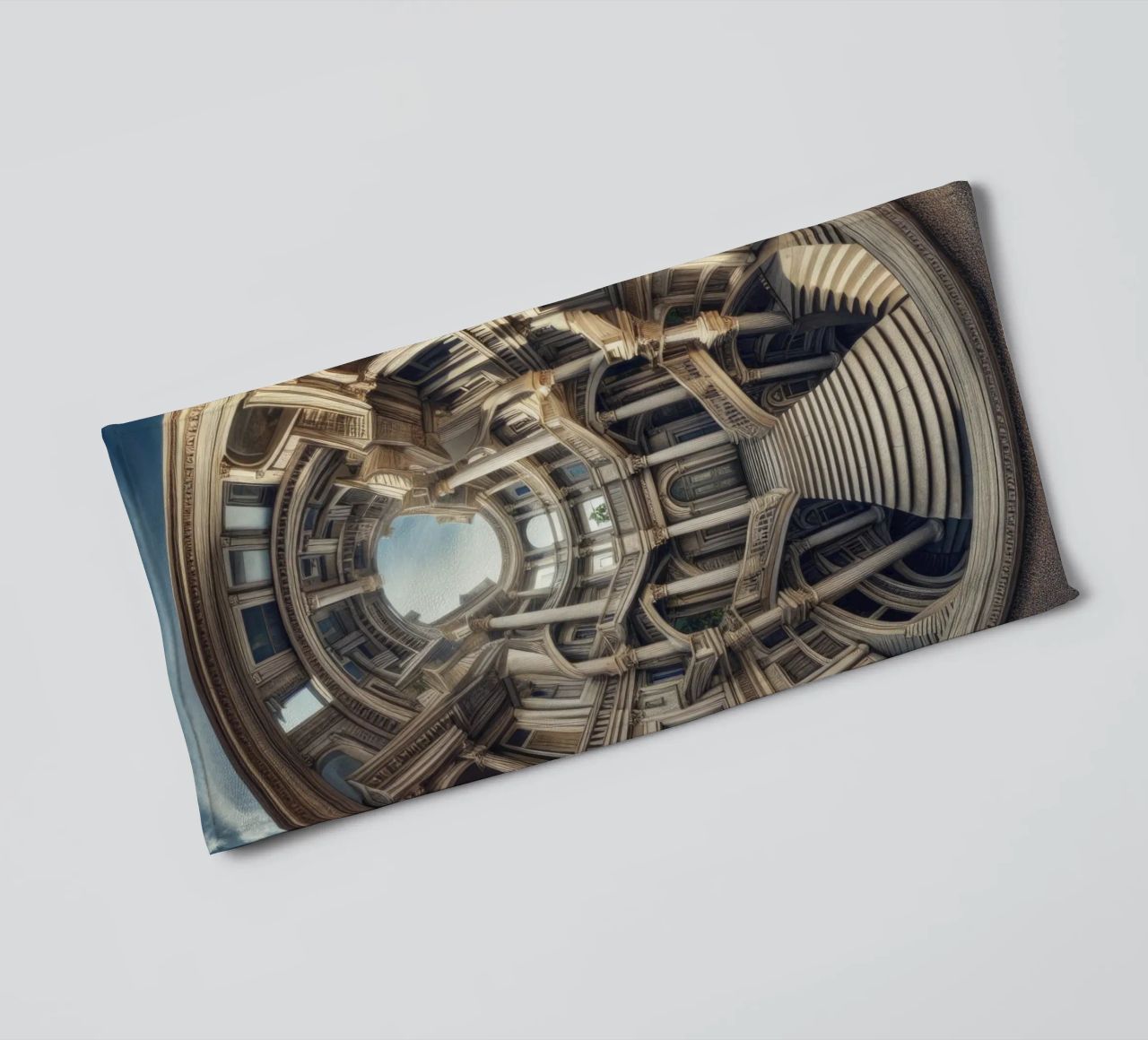 Sphere 004 - Circular Architectural Masterpiece asciugamano da bagno da Spheres