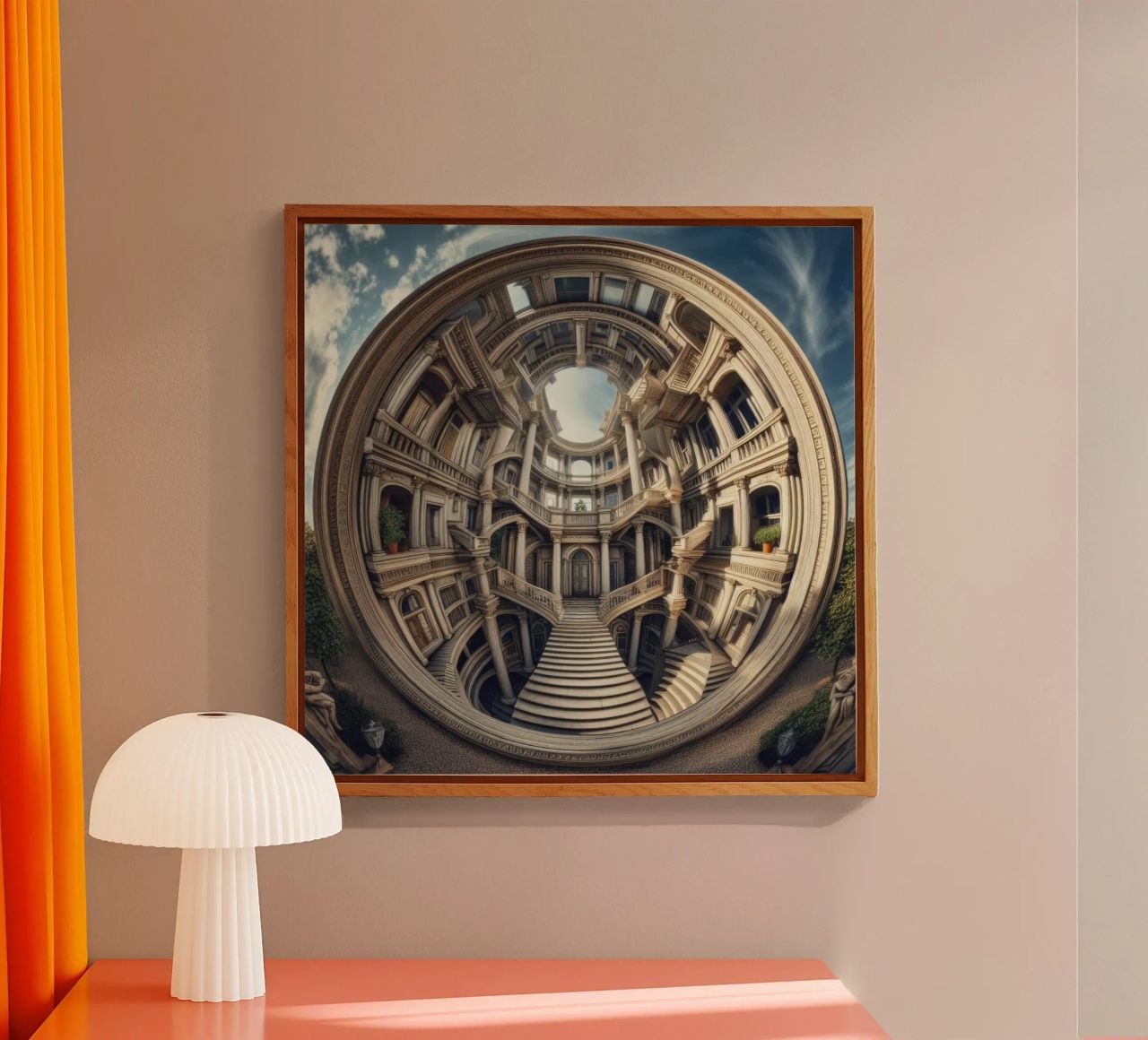 Sphere 004 - Circular Architectural Masterpiece plexiglass da Spheres
