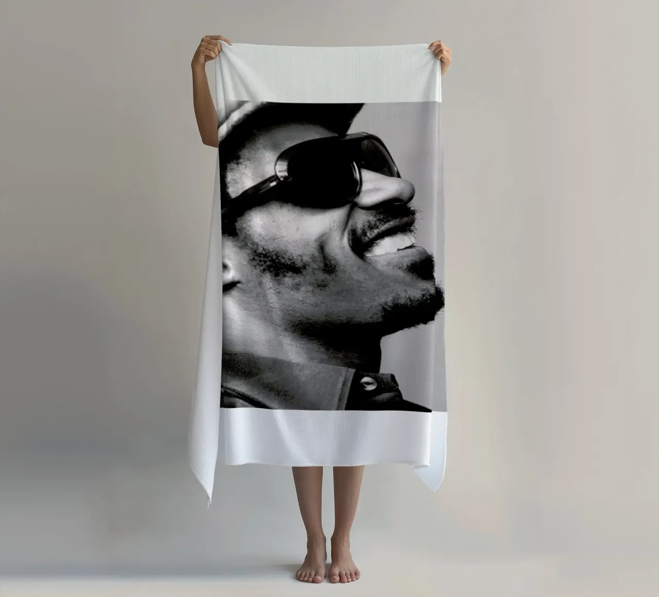 Stevie Wonder telo mare da Gallery Print and Art Limited