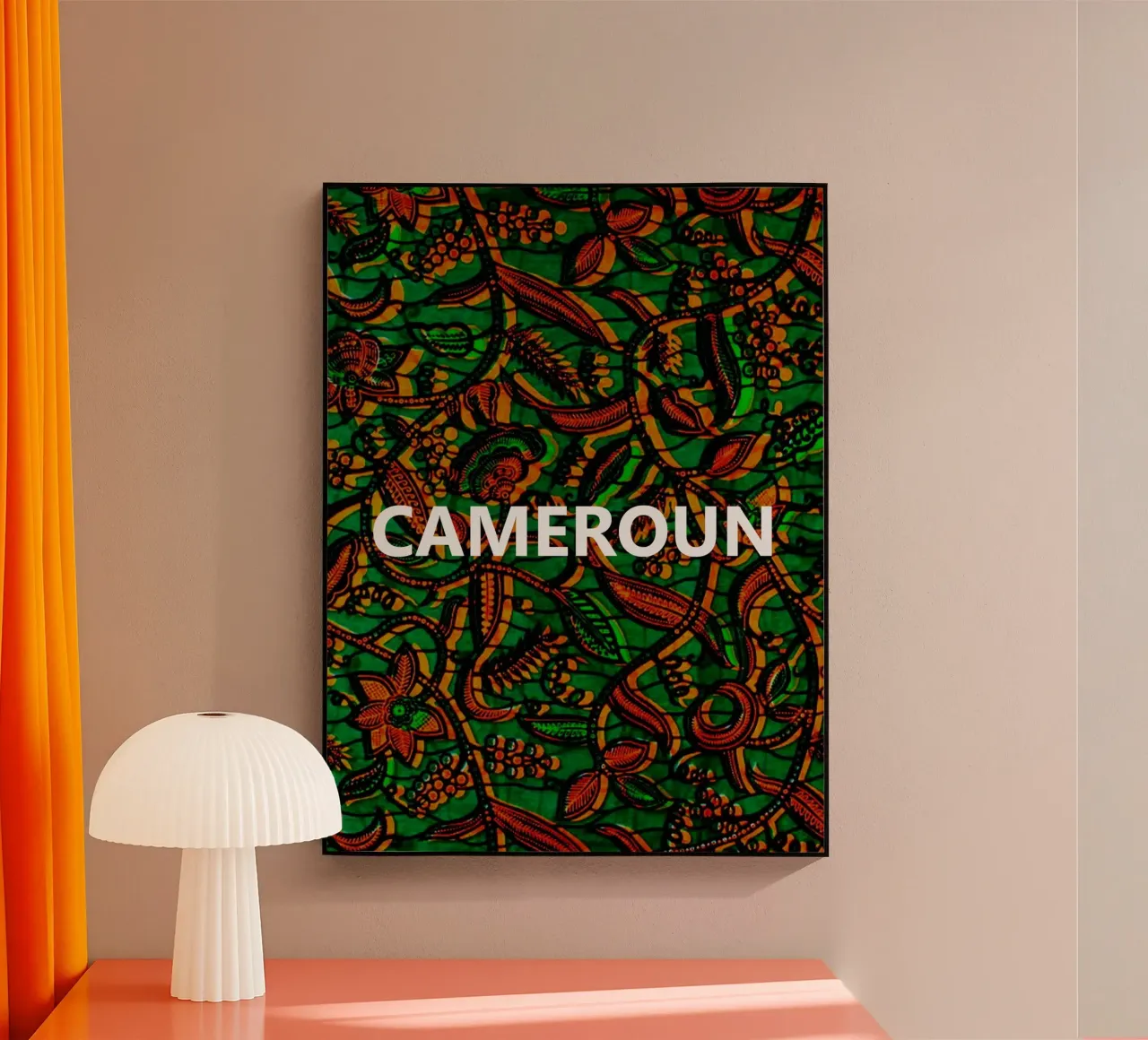 Cameroun plexiglass da Mathudace Créas