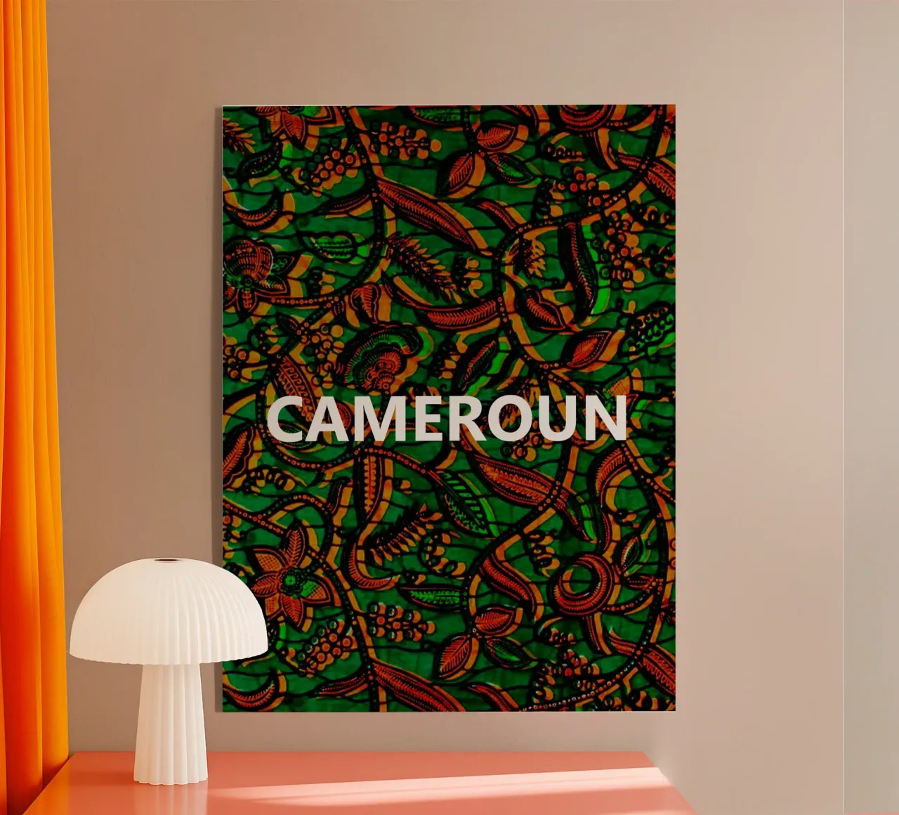 Cameroun plexiglass da Mathudace Créas