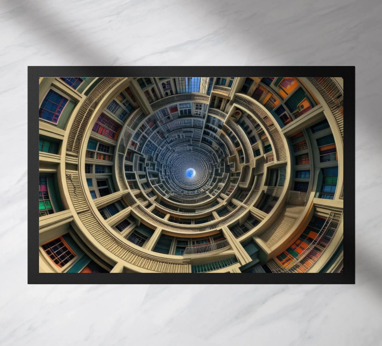 Sphere 008 - Hypnotic Spiral Architecture zerbino da Spheres