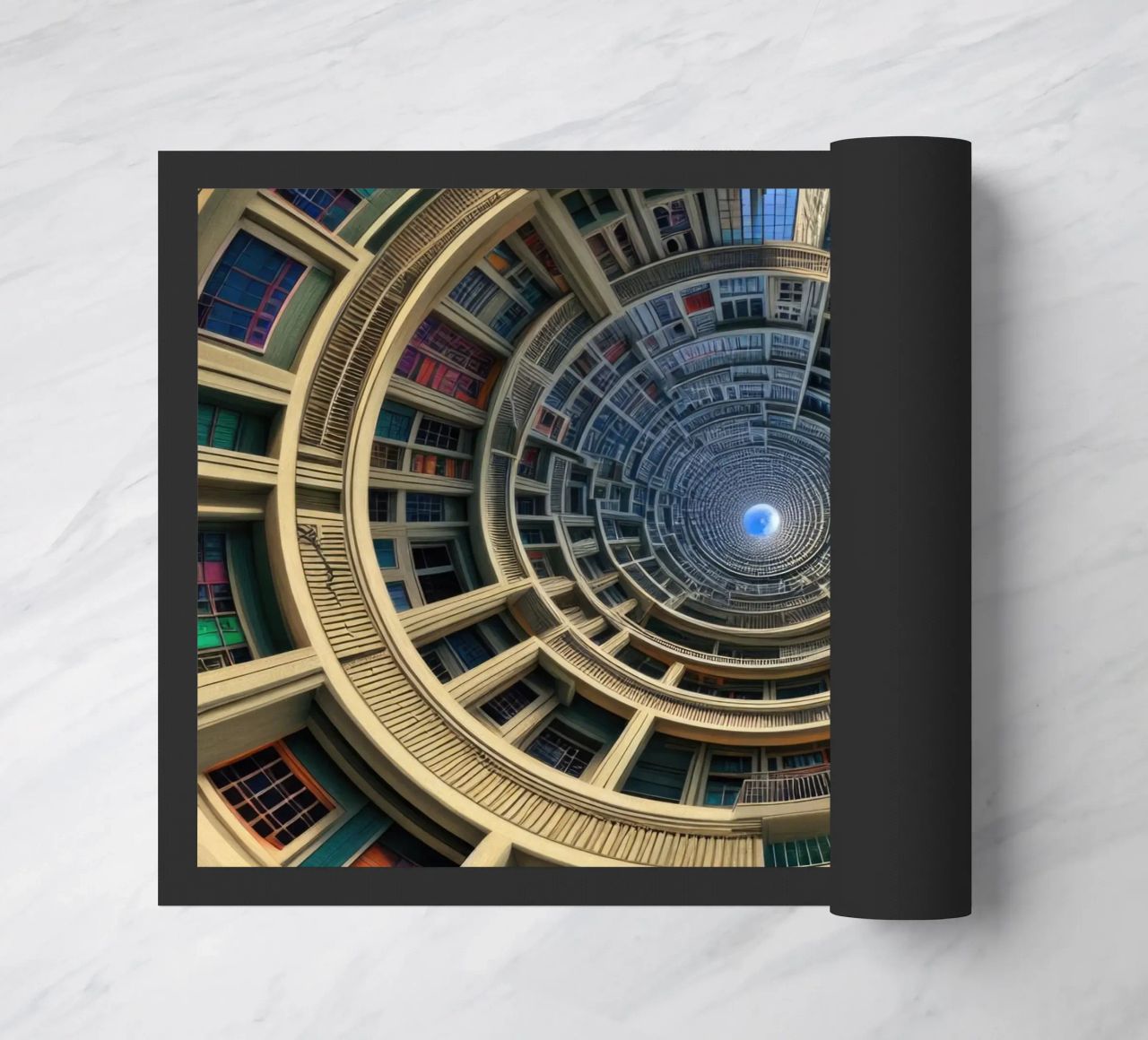 Sphere 008 - Hypnotic Spiral Architecture zerbino da Spheres