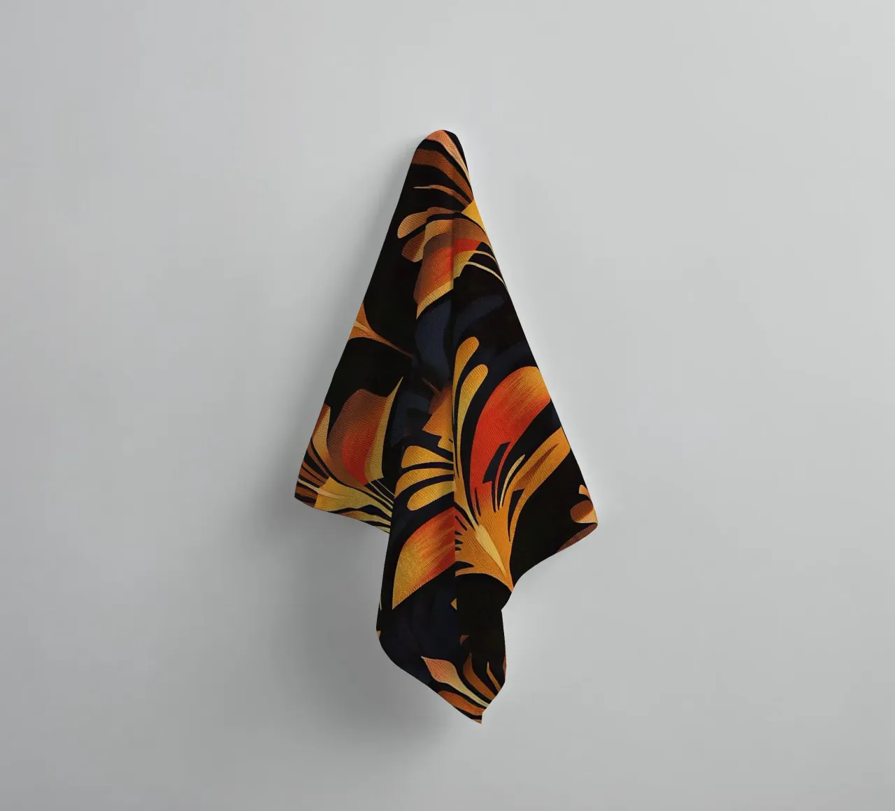Art Deco "Illusions of Light" asciugamano da bagno da Nikis Art Studio