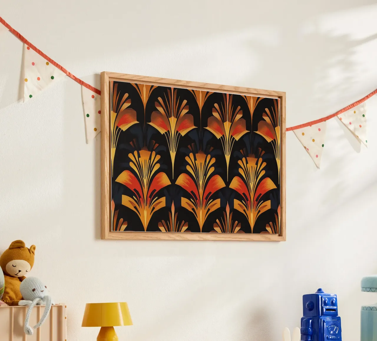 Art Deco "Illusions of Light" plexiglass da Nikis Art Studio