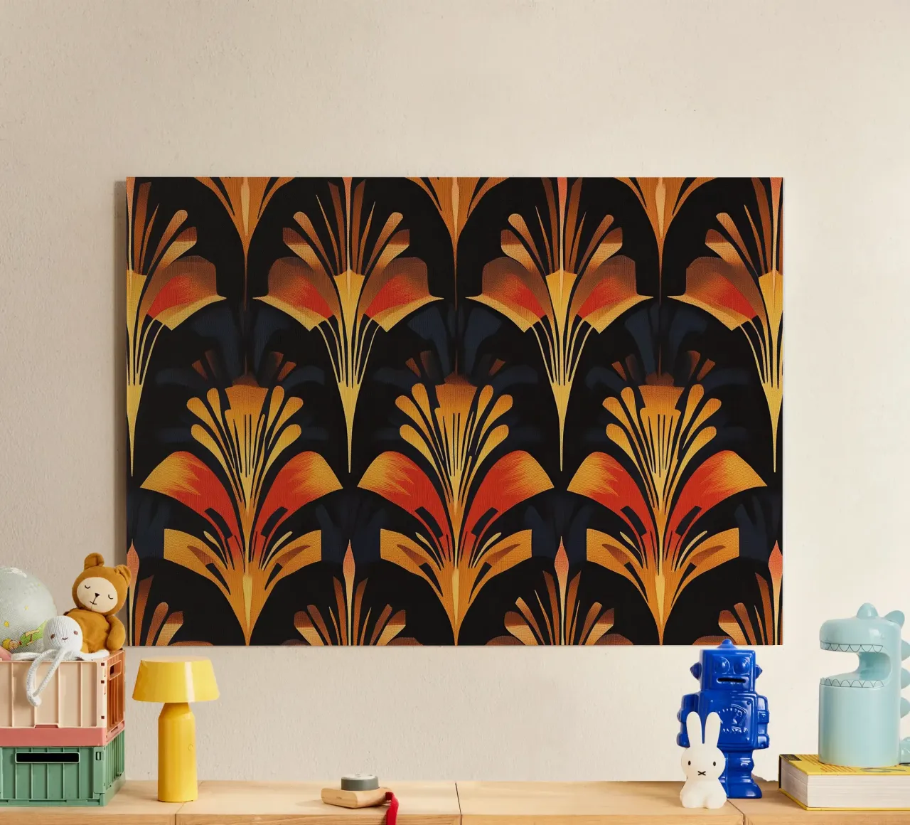 Art Deco "Illusions of Light" plexiglass da Nikis Art Studio
