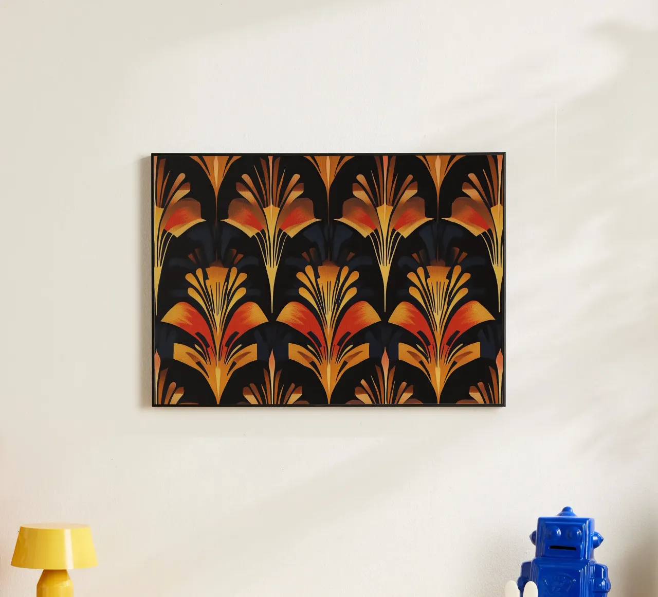 Art Deco "Illusions of Light" alluminio dibond da Nikis Art Studio