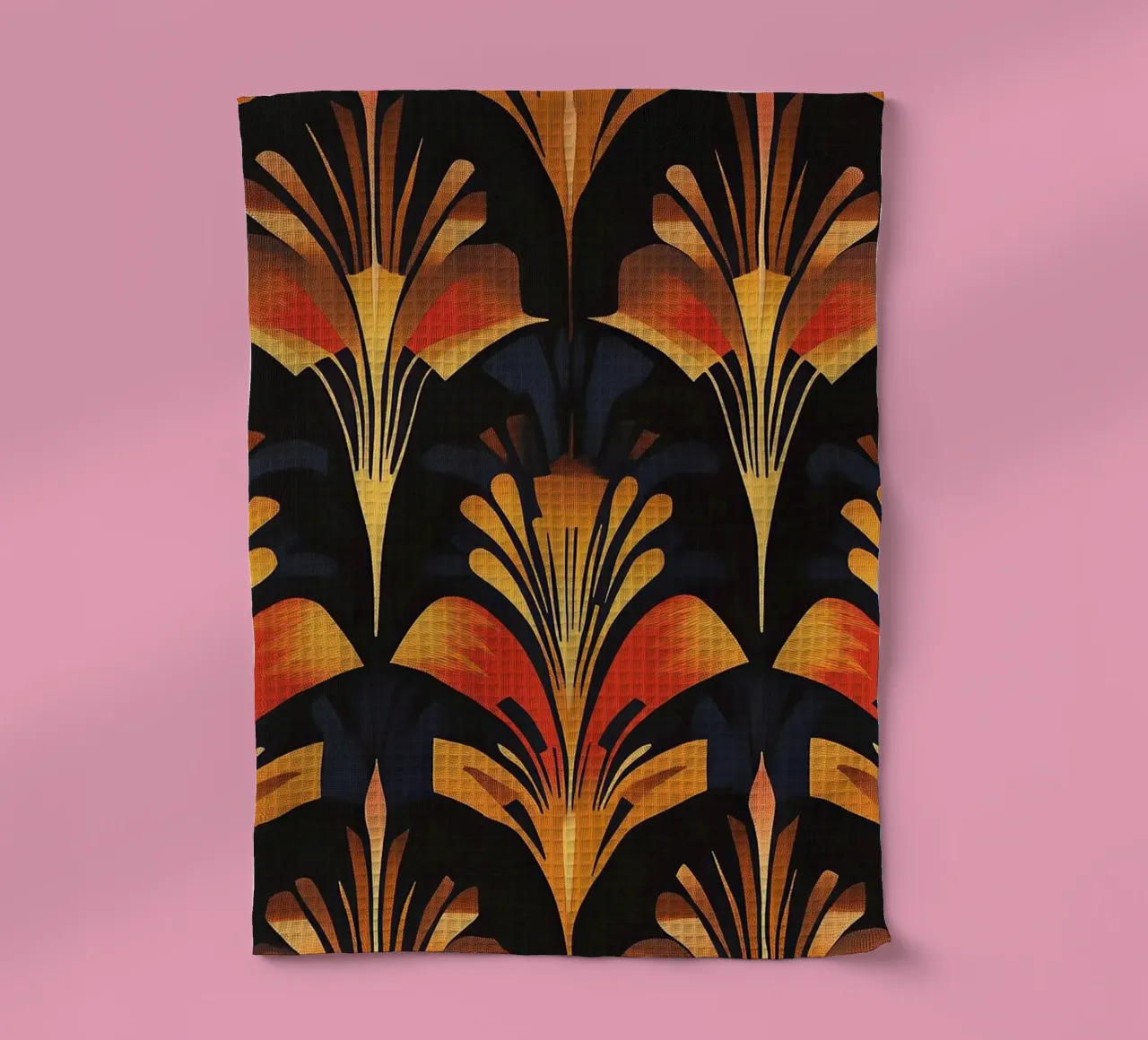 Art Deco "Illusions of Light" canovaccio da cucina da Nikis Art Studio