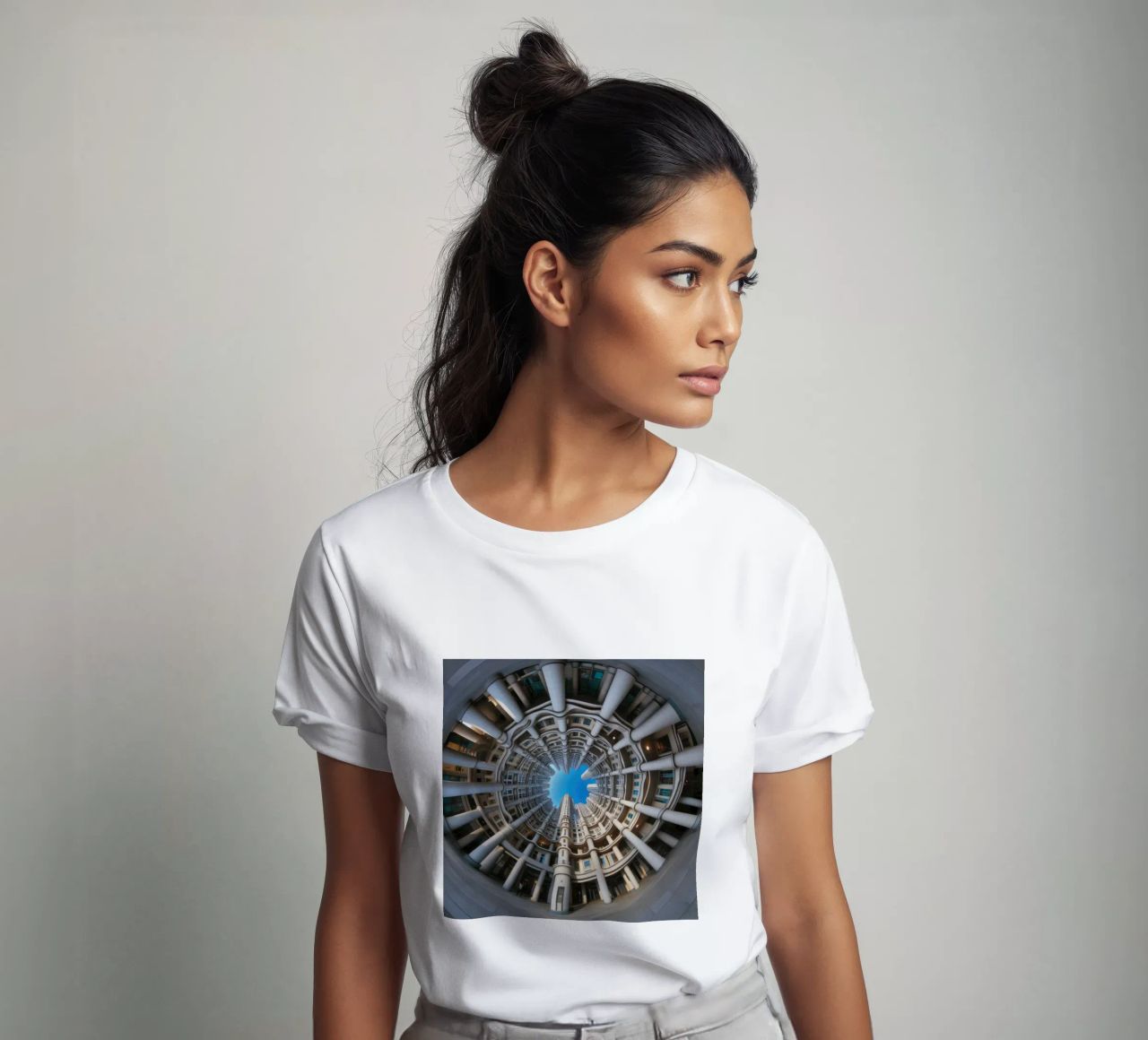Sphere 024 - Circular Architectural Design t-shirt da Spheres
