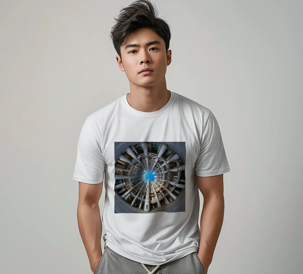 Sphere 024 - Circular Architectural Design t-shirt da Spheres