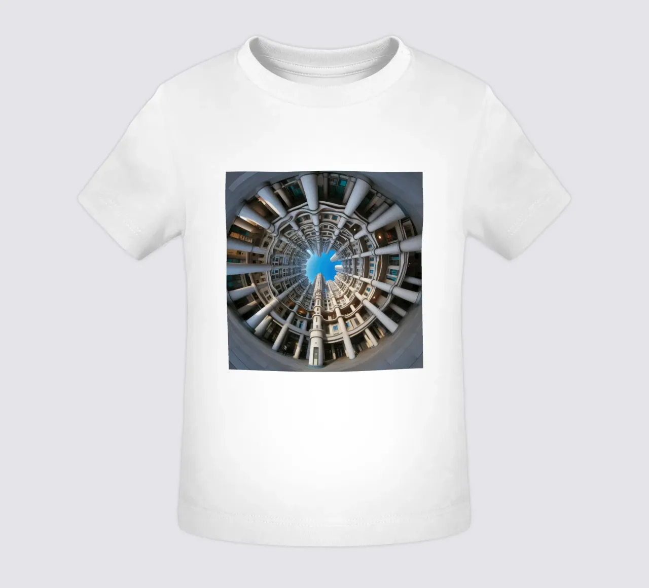 Sphere 024 - Circular Architectural Design baby t-shirt by Spheres