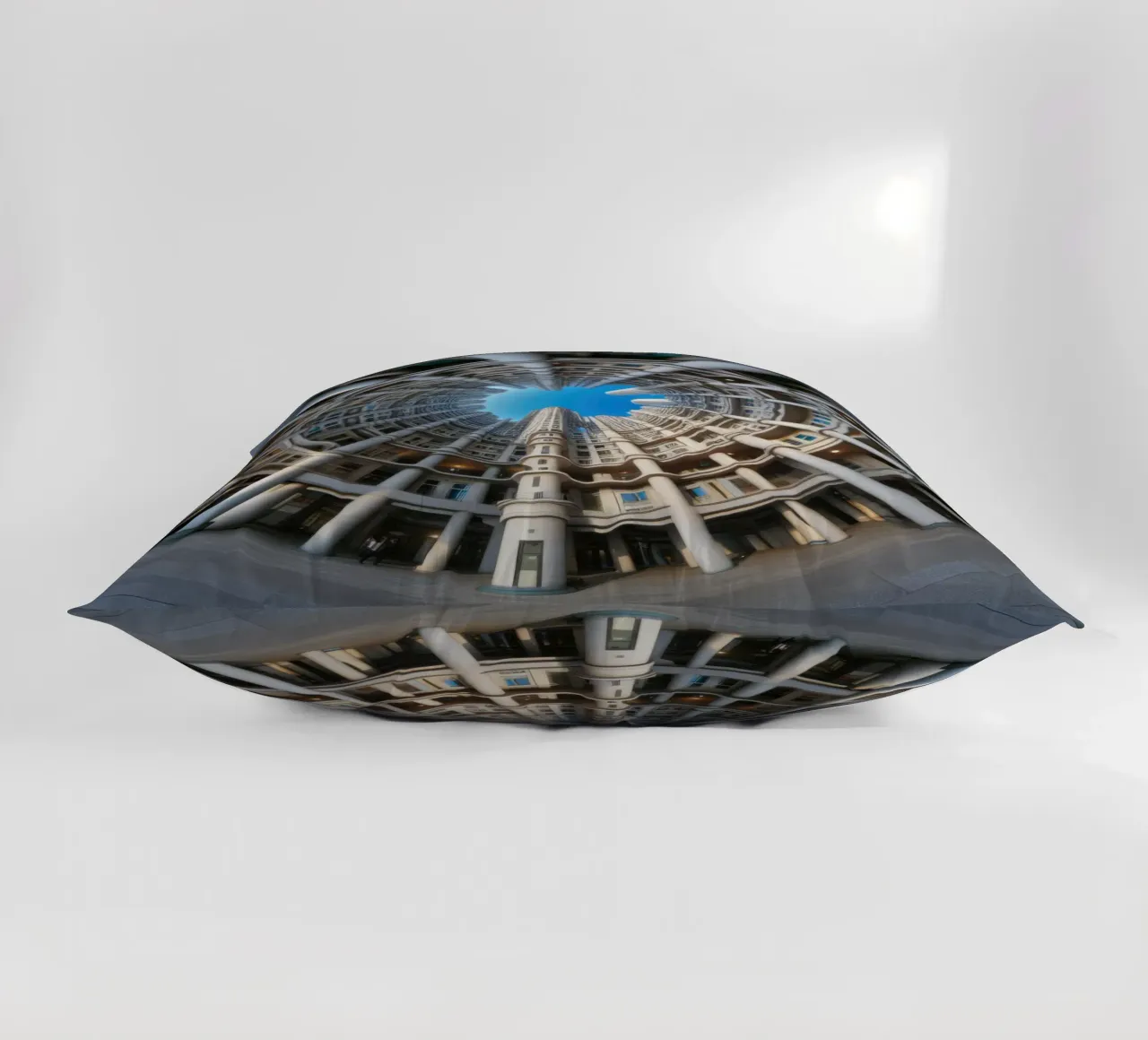 Sphere 024 - Circular Architectural Design Kissen von Spheres
