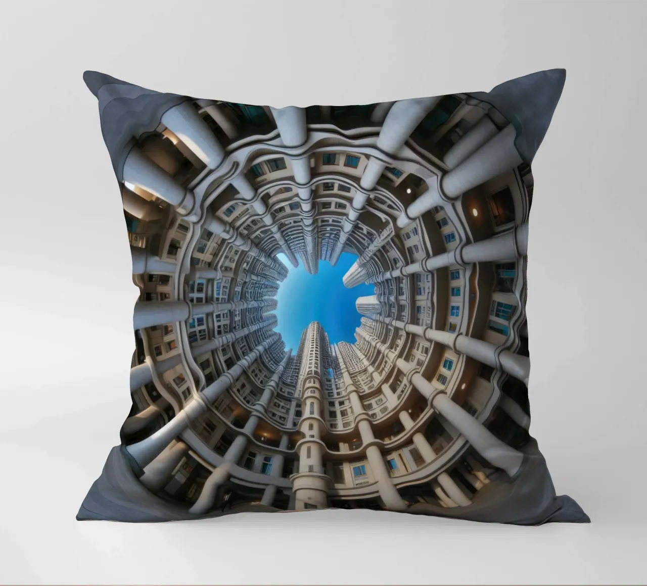 Sphere 024 - Circular Architectural Design cuscino da Spheres