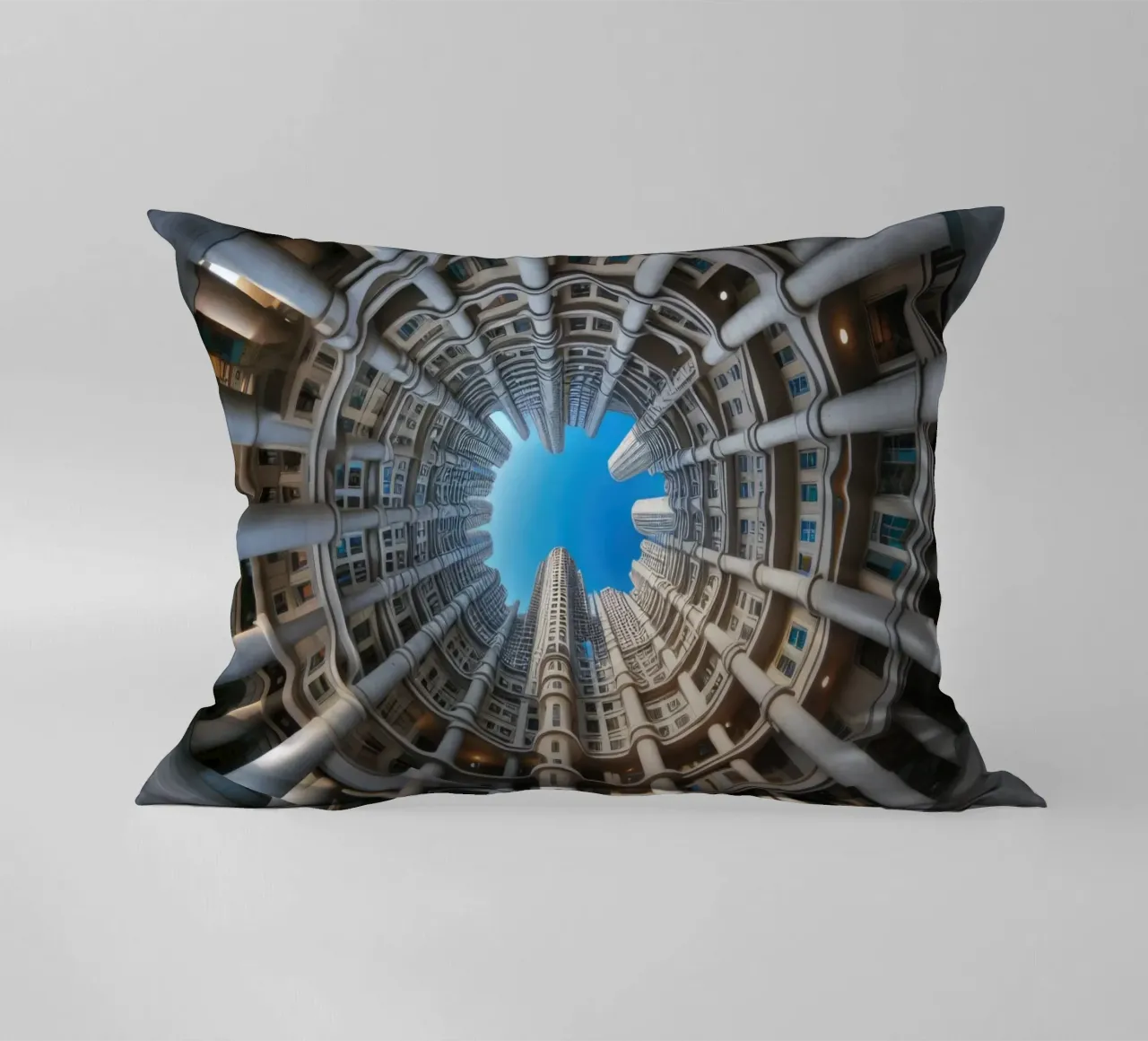 Sphere 024 - Circular Architectural Design cuscino da Spheres