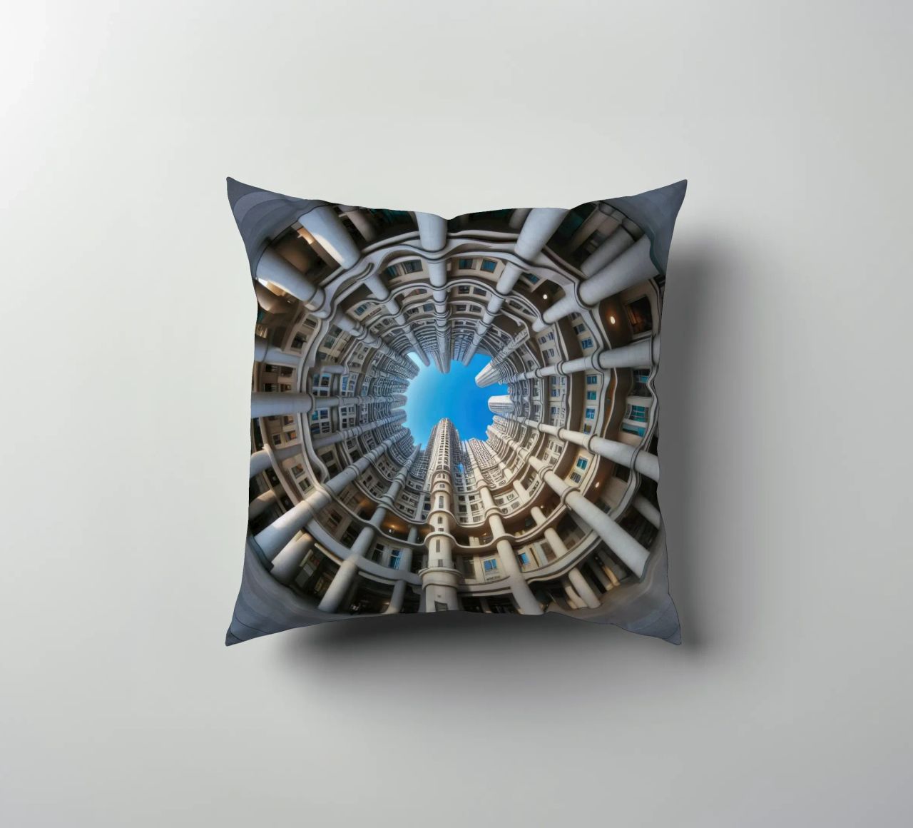 Sphere 024 - Circular Architectural Design cuscino da Spheres