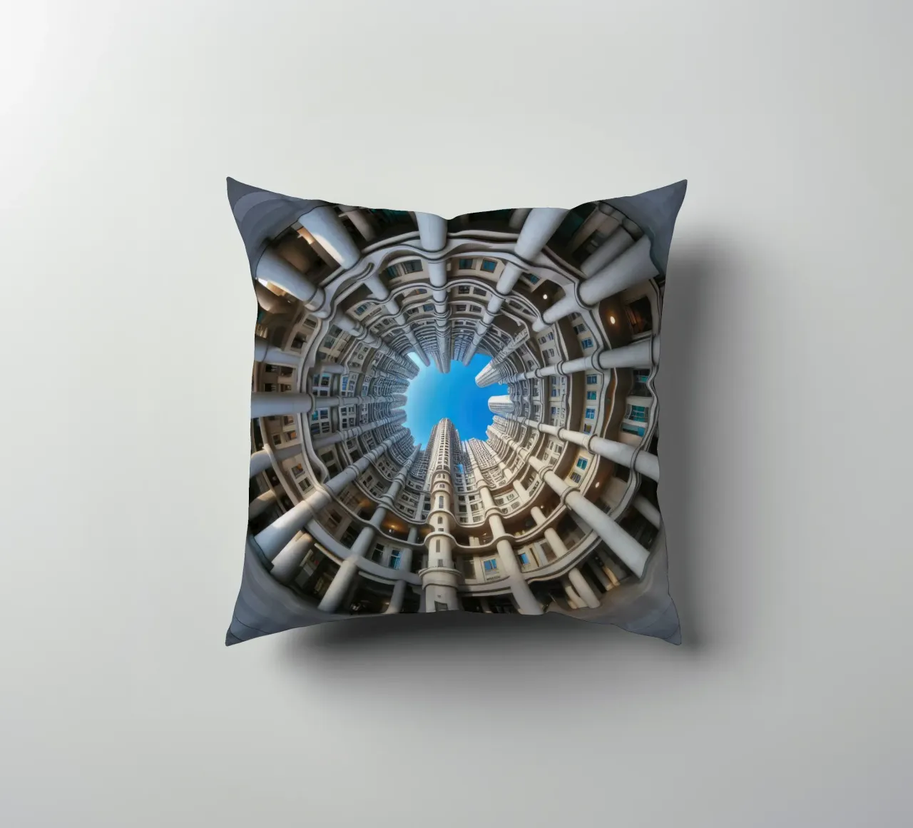 Sphere 024 - Circular Architectural Design cuscino da Spheres