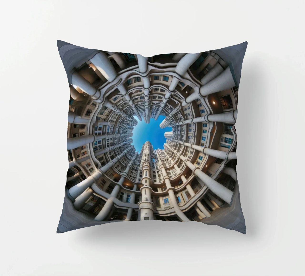 Sphere 024 - Circular Architectural Design cuscino da Spheres