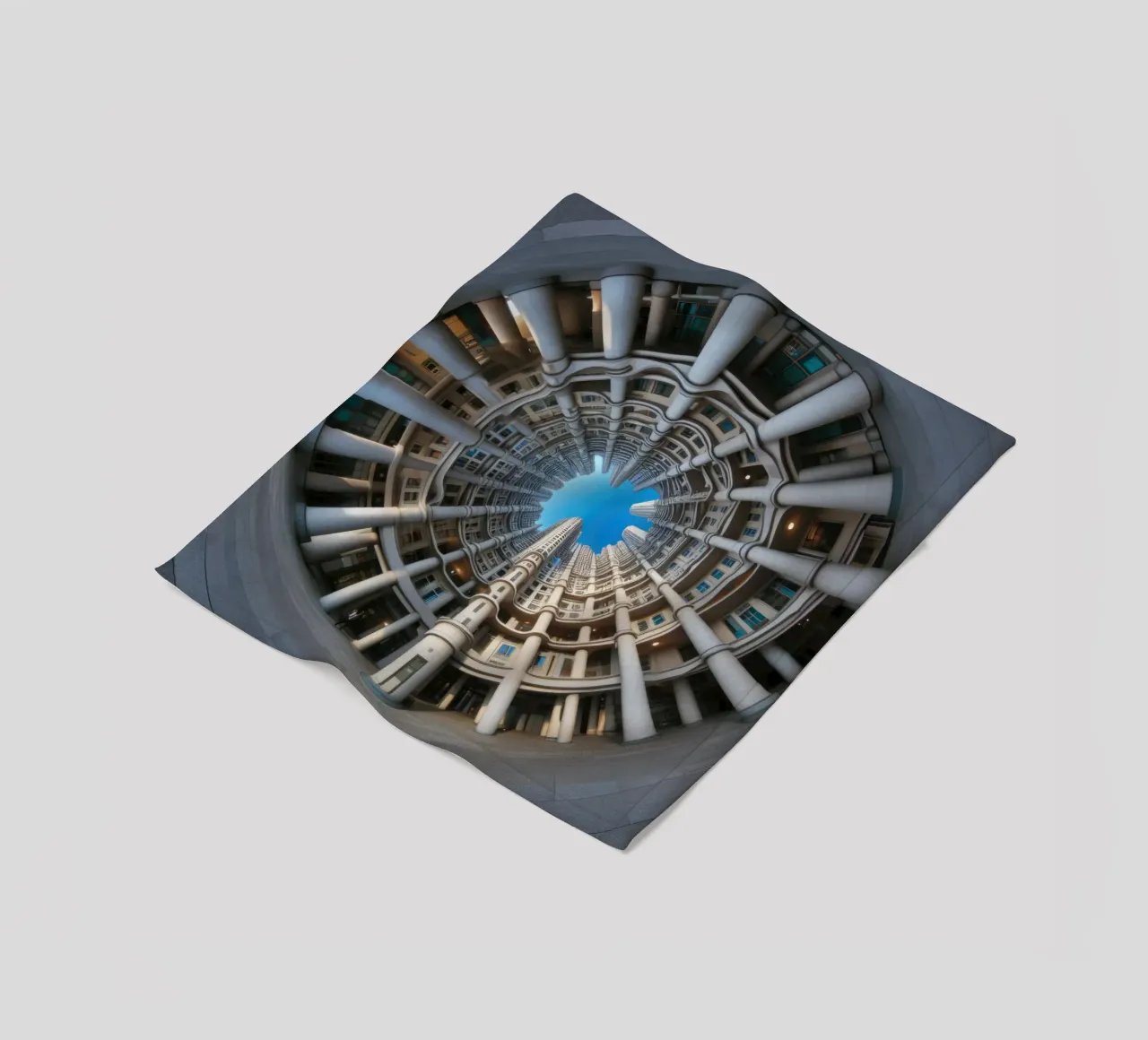 Sphere 024 - Circular Architectural Design coperta in pile da Spheres