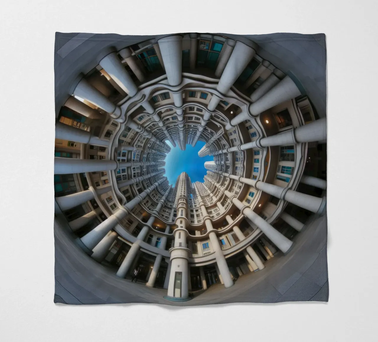 Sphere 024 - Circular Architectural Design coperta in pile da Spheres