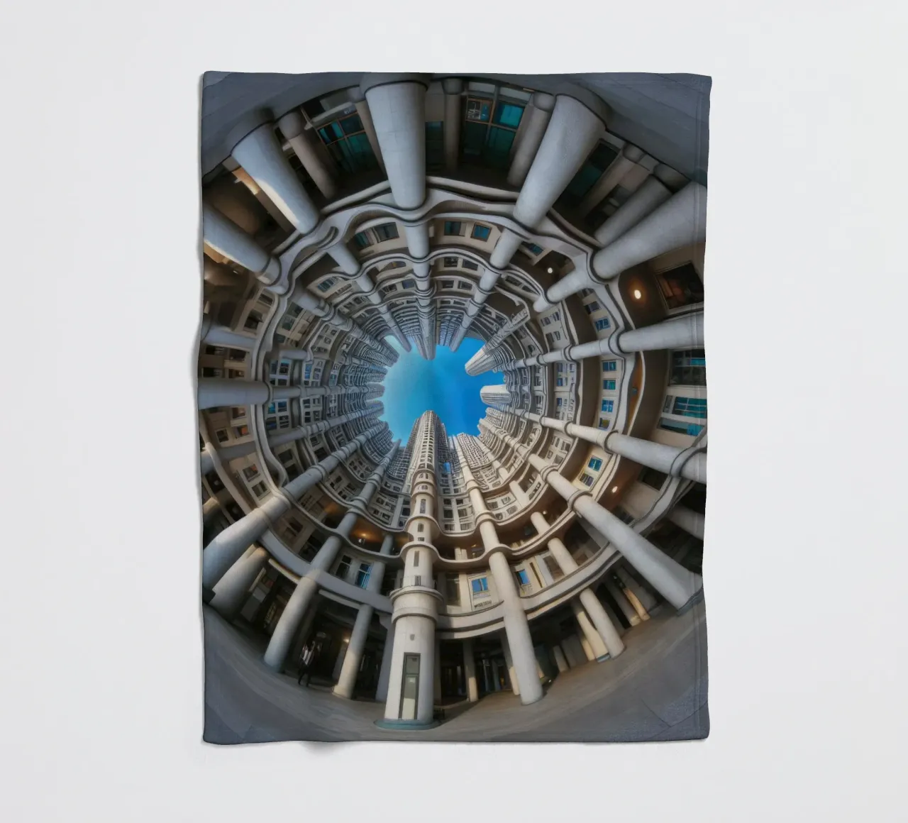 Sphere 024 - Circular Architectural Design coperta in pile da Spheres