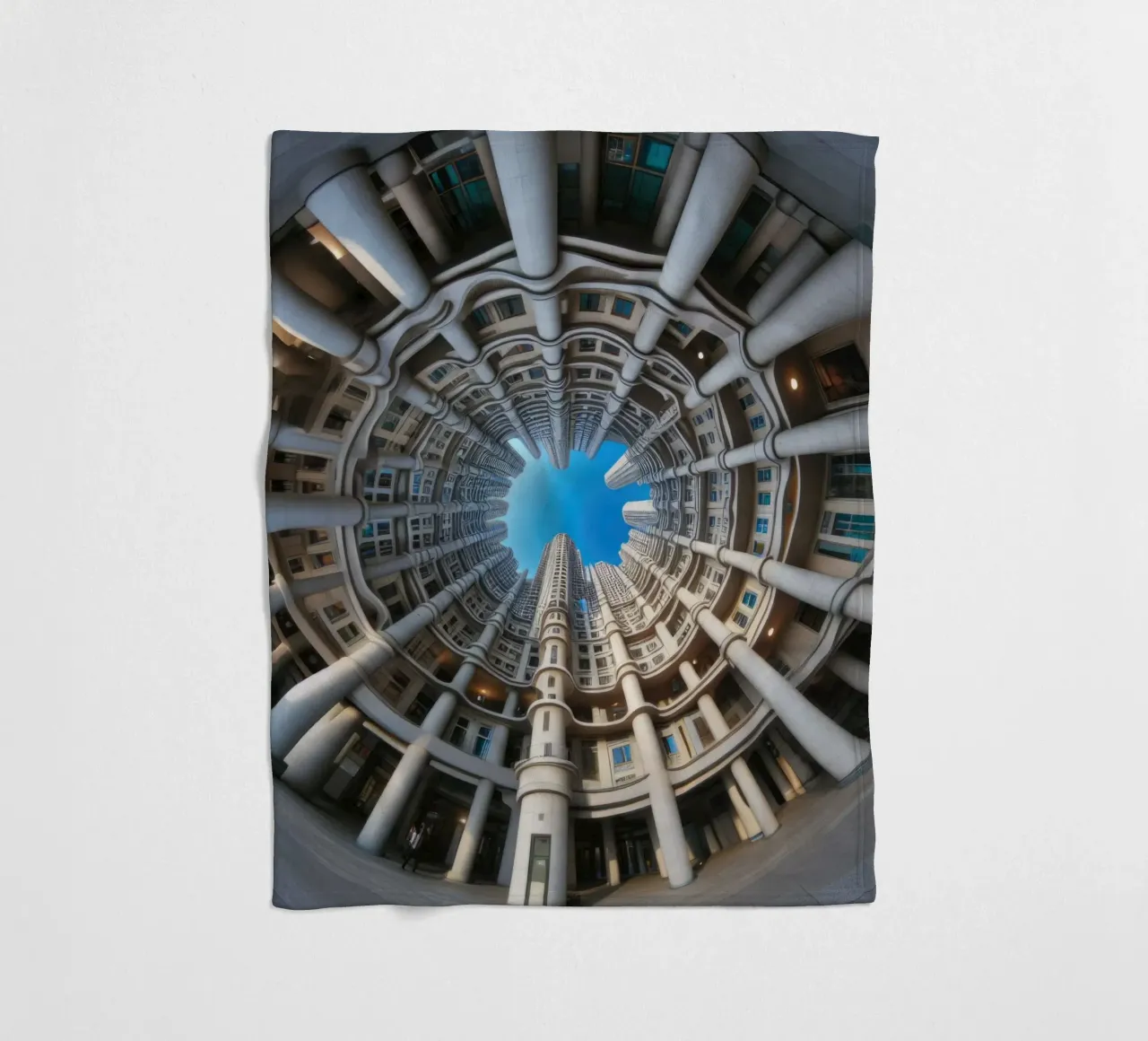 Sphere 024 - Circular Architectural Design coperta in pile da Spheres