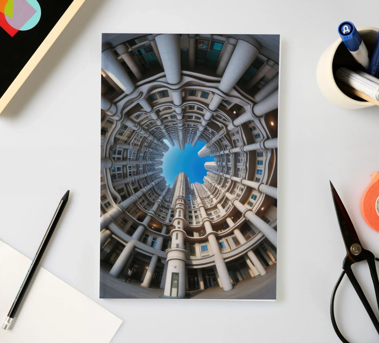 Sphere 024 - Circular Architectural Design notebook by Spheres