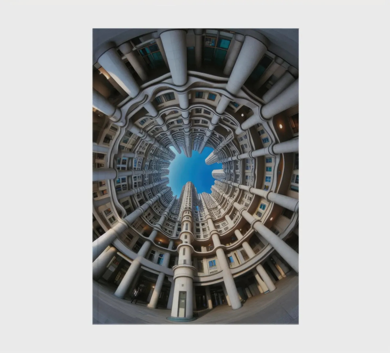 Sphere 024 - Circular Architectural Design Notizbuch von Spheres
