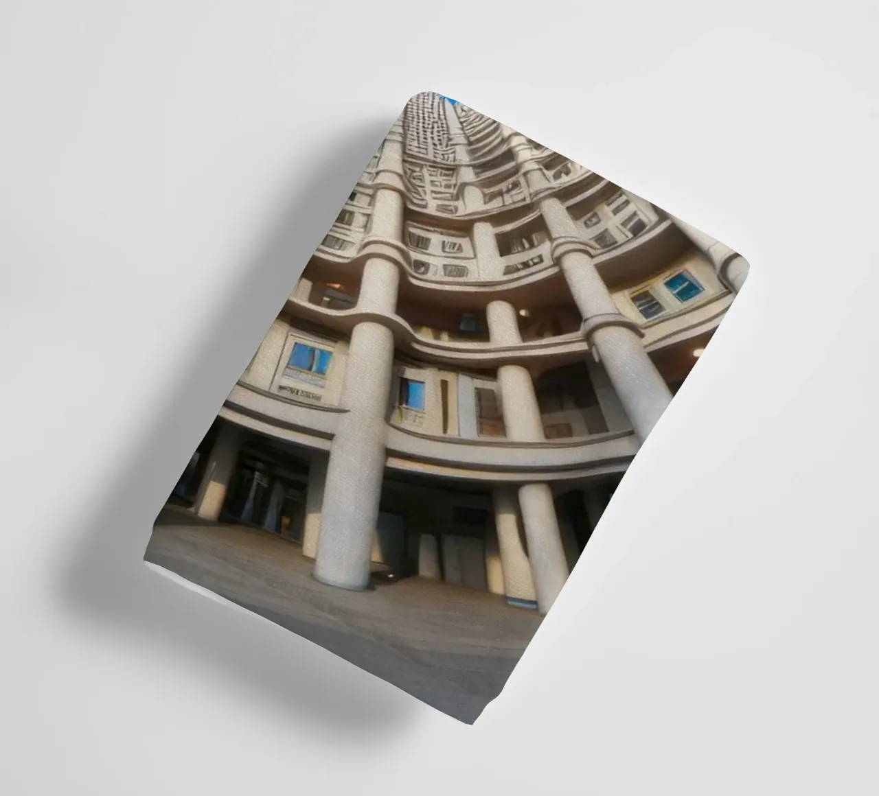 Sphere 024 - Circular Architectural Design towel by Spheres