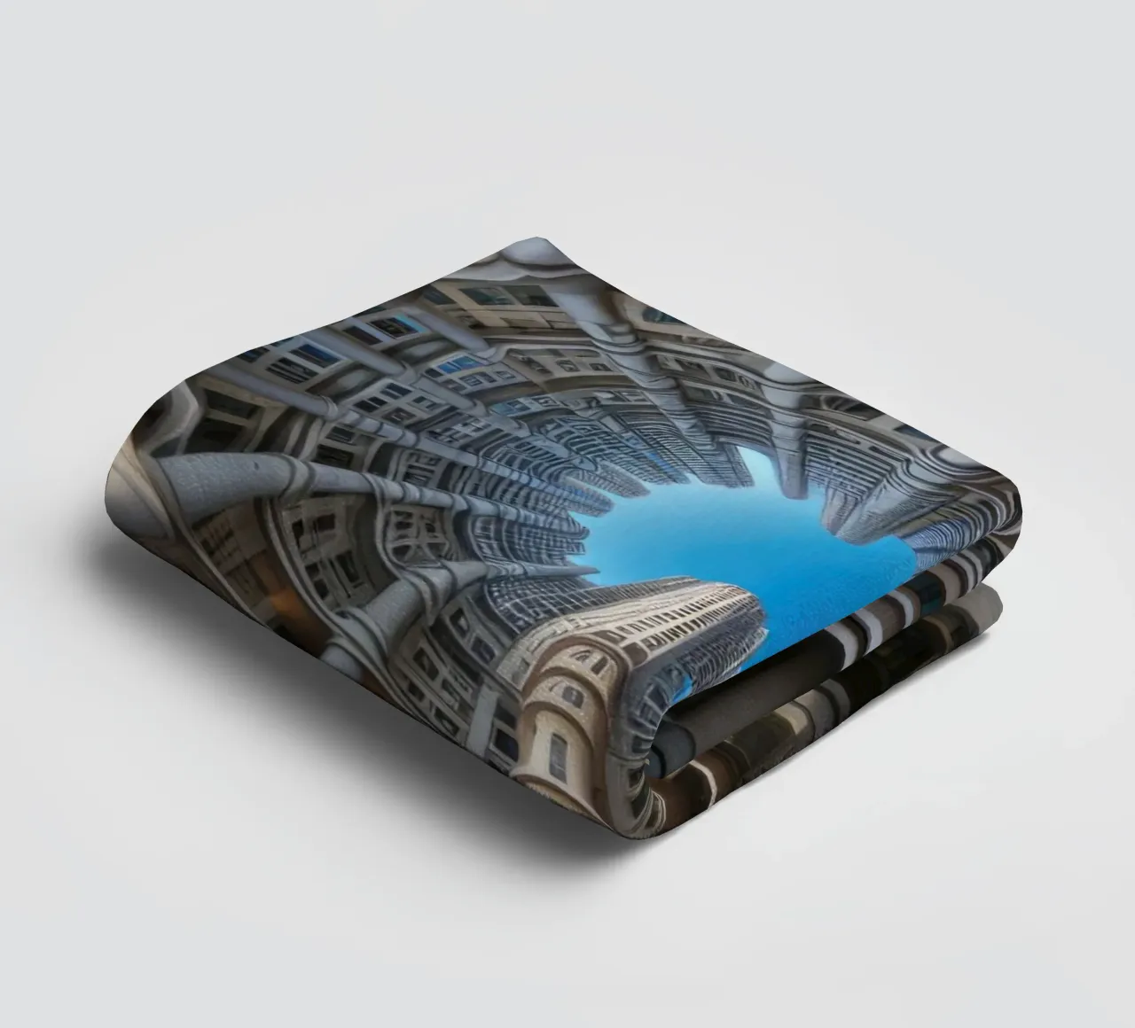 Sphere 024 - Circular Architectural Design towel by Spheres
