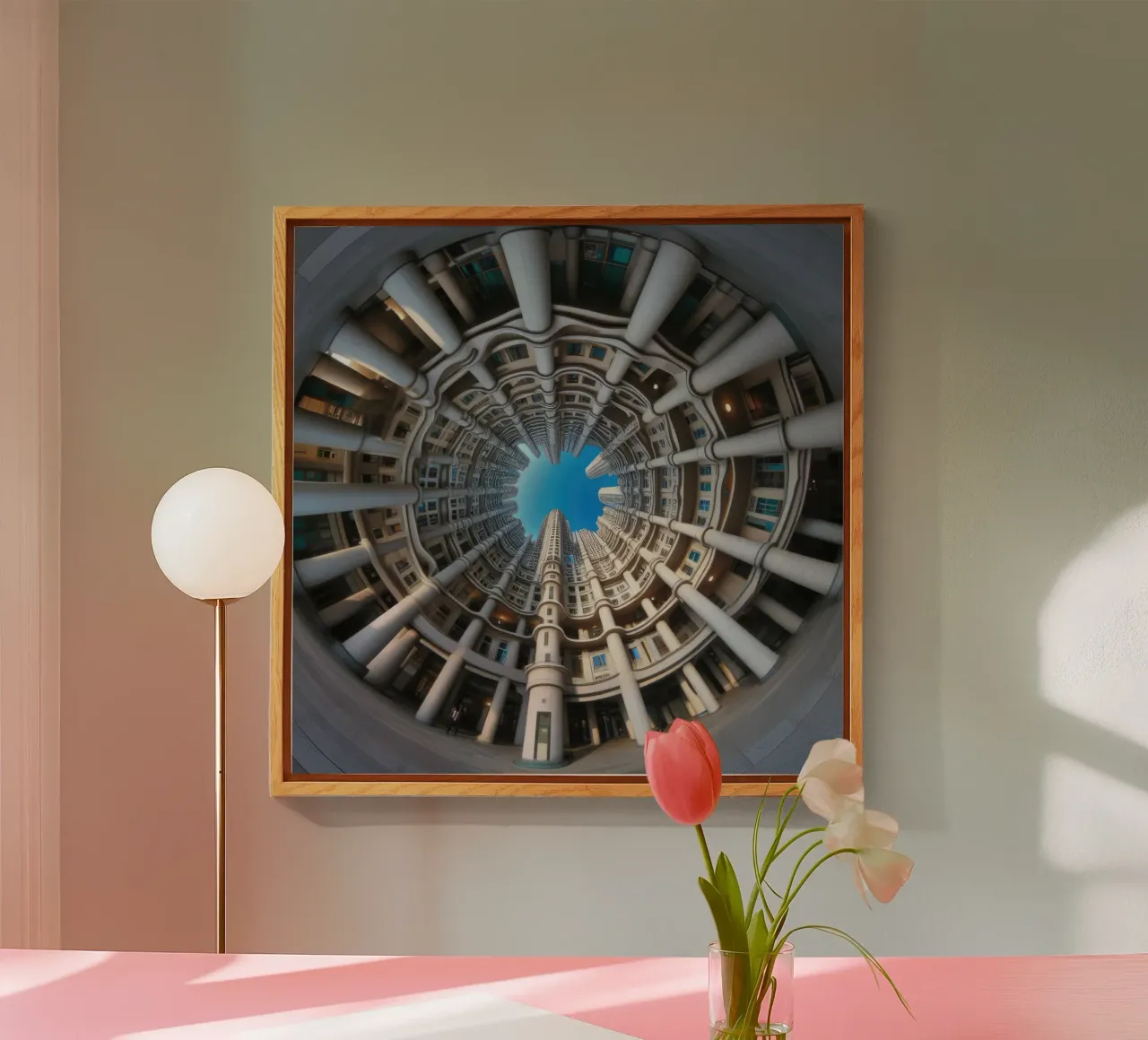 Sphere 024 - Circular Architectural Design acrylic glass by Spheres