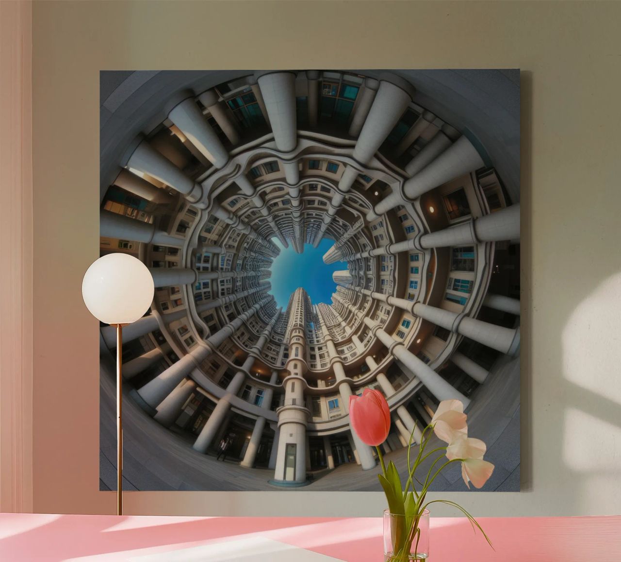 Sphere 024 - Circular Architectural Design tela da Spheres