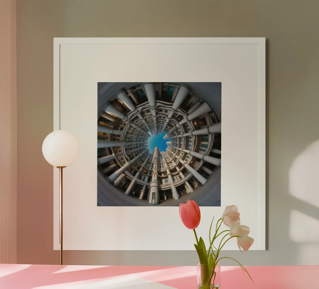 Sphere 024 - Circular Architectural Design hahnemühle by Spheres