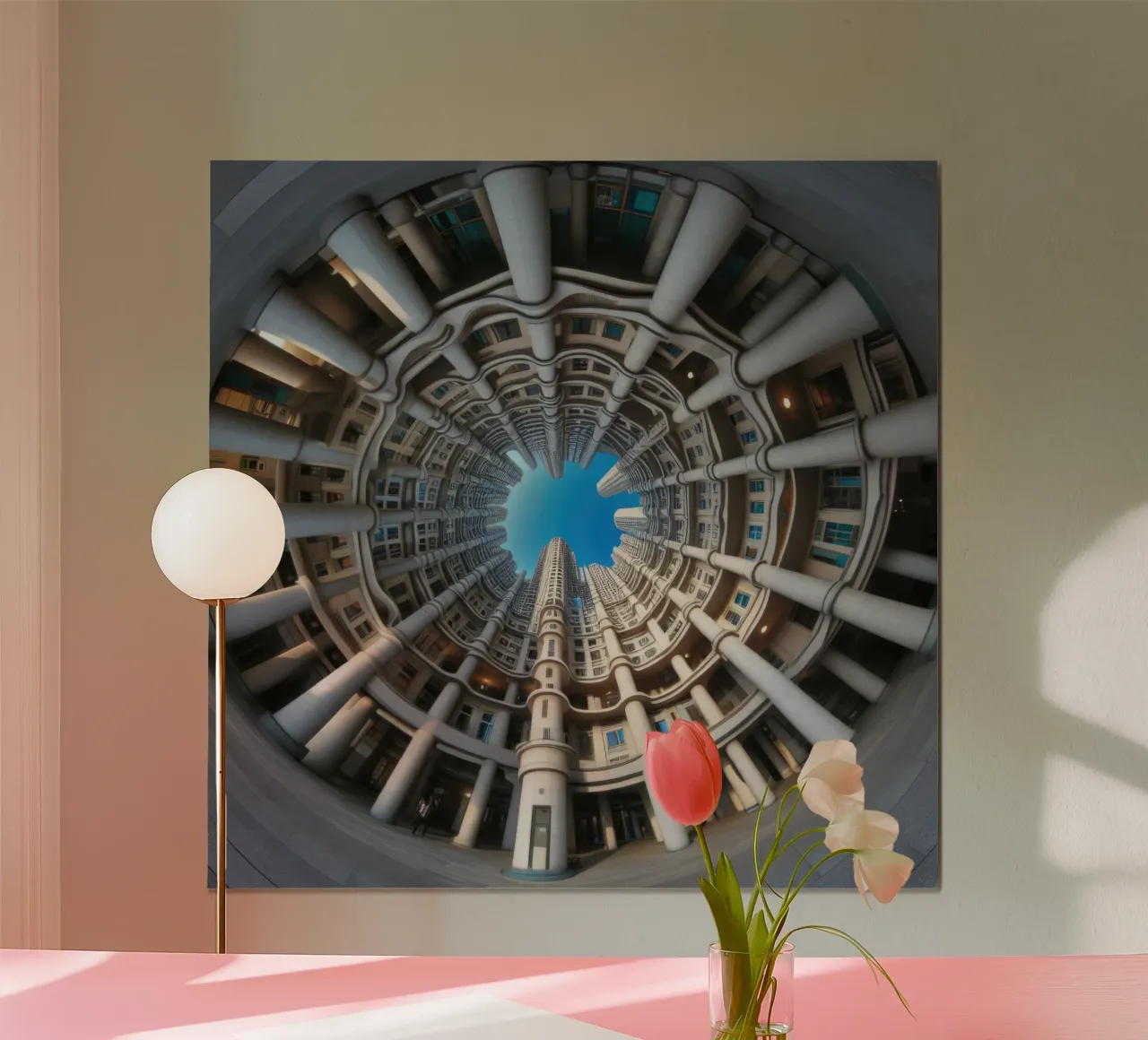 Sphere 024 - Circular Architectural Design hahnemühle by Spheres