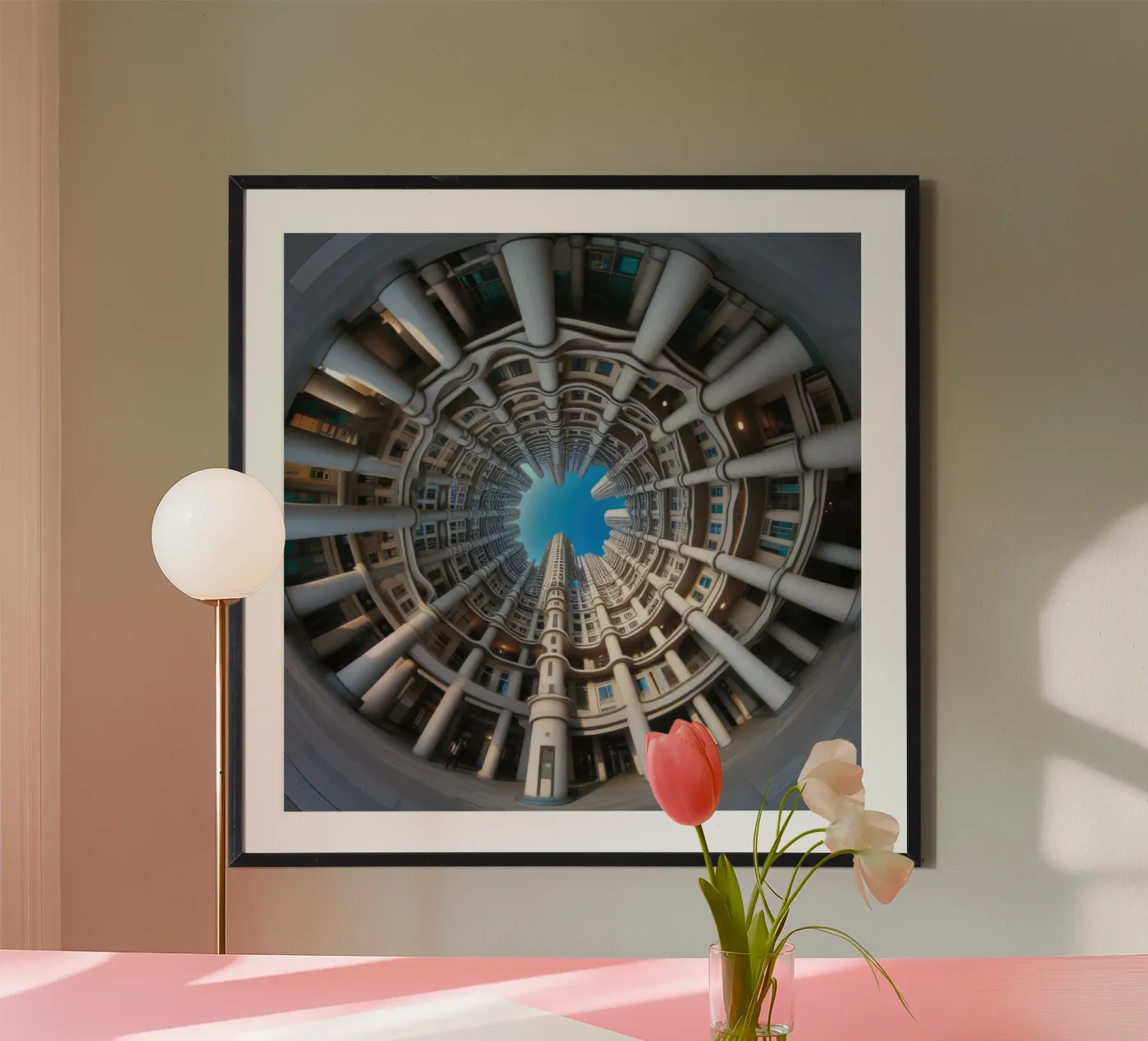 Sphere 024 - Circular Architectural Design poster da Spheres