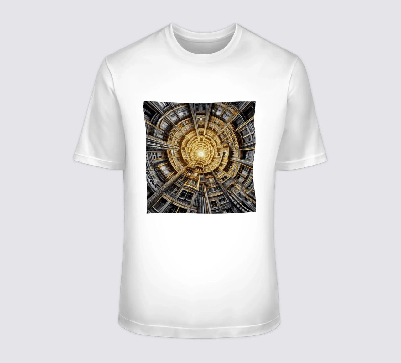 Sphere 044 - Golden Spiral Architecture t-shirt da Spheres