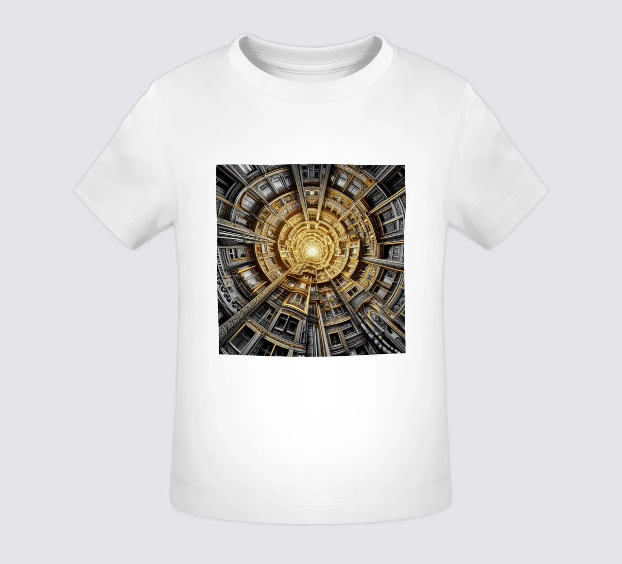 Sphere 044 - Golden Spiral Architecture maglietta neonato da Spheres
