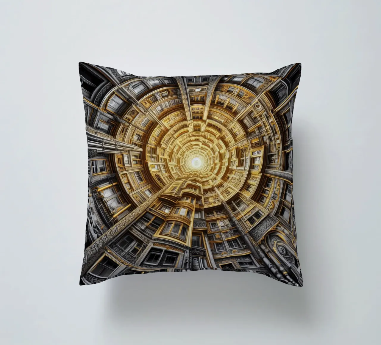 Sphere 044 - Golden Spiral Architecture cuscino da Spheres