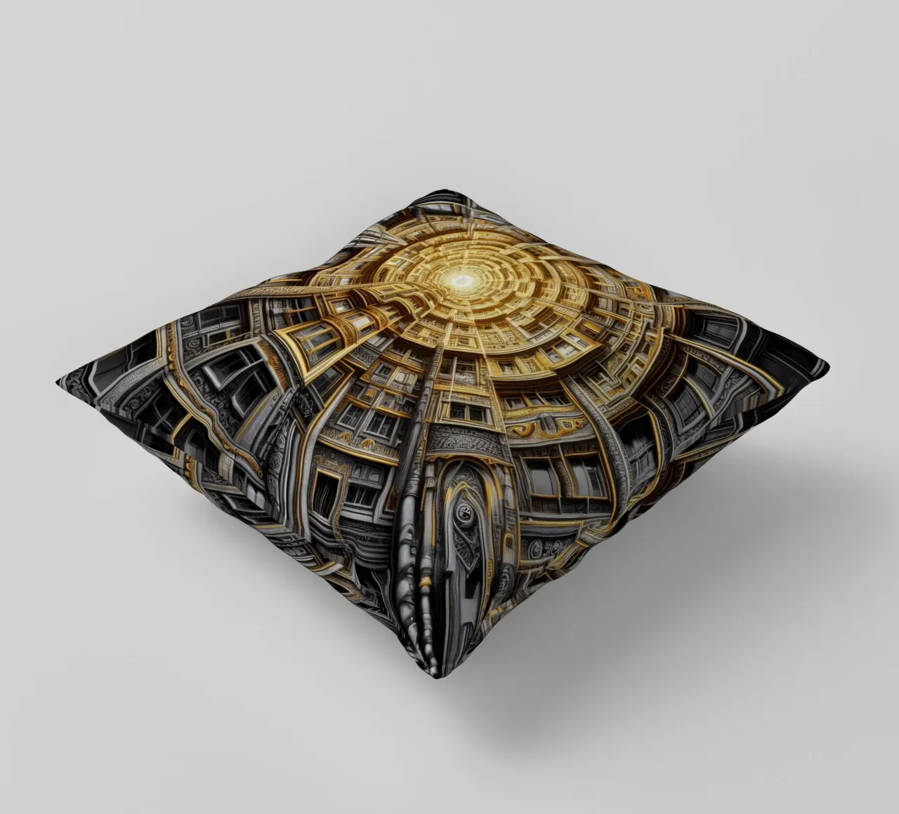 Sphere 044 - Golden Spiral Architecture cuscino da Spheres