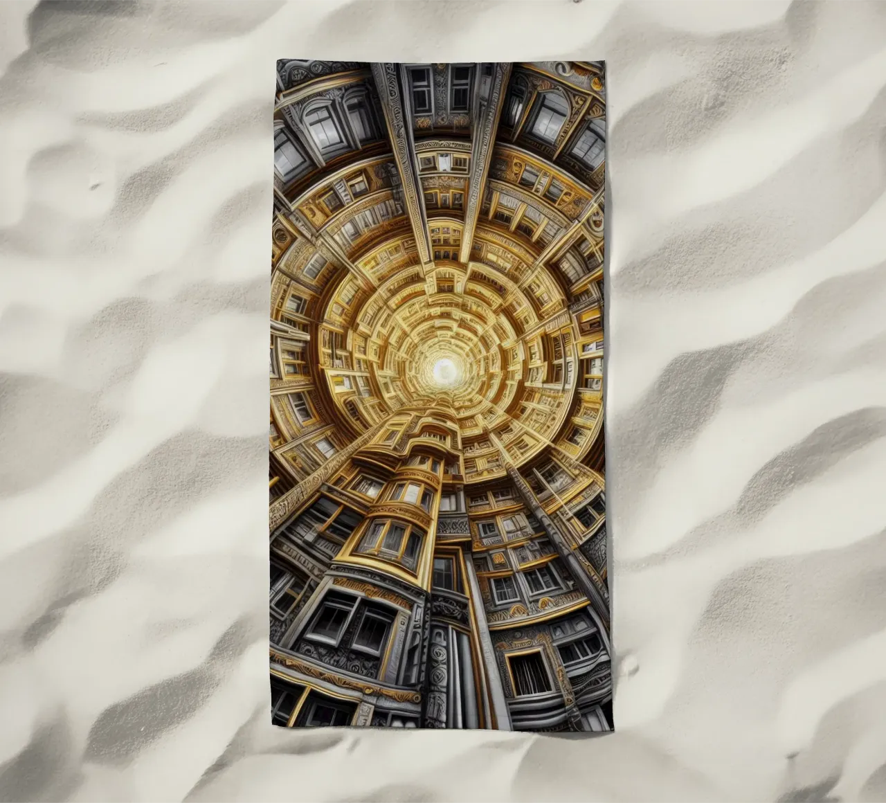 Sphere 044 - Golden Spiral Architecture telo mare da Spheres