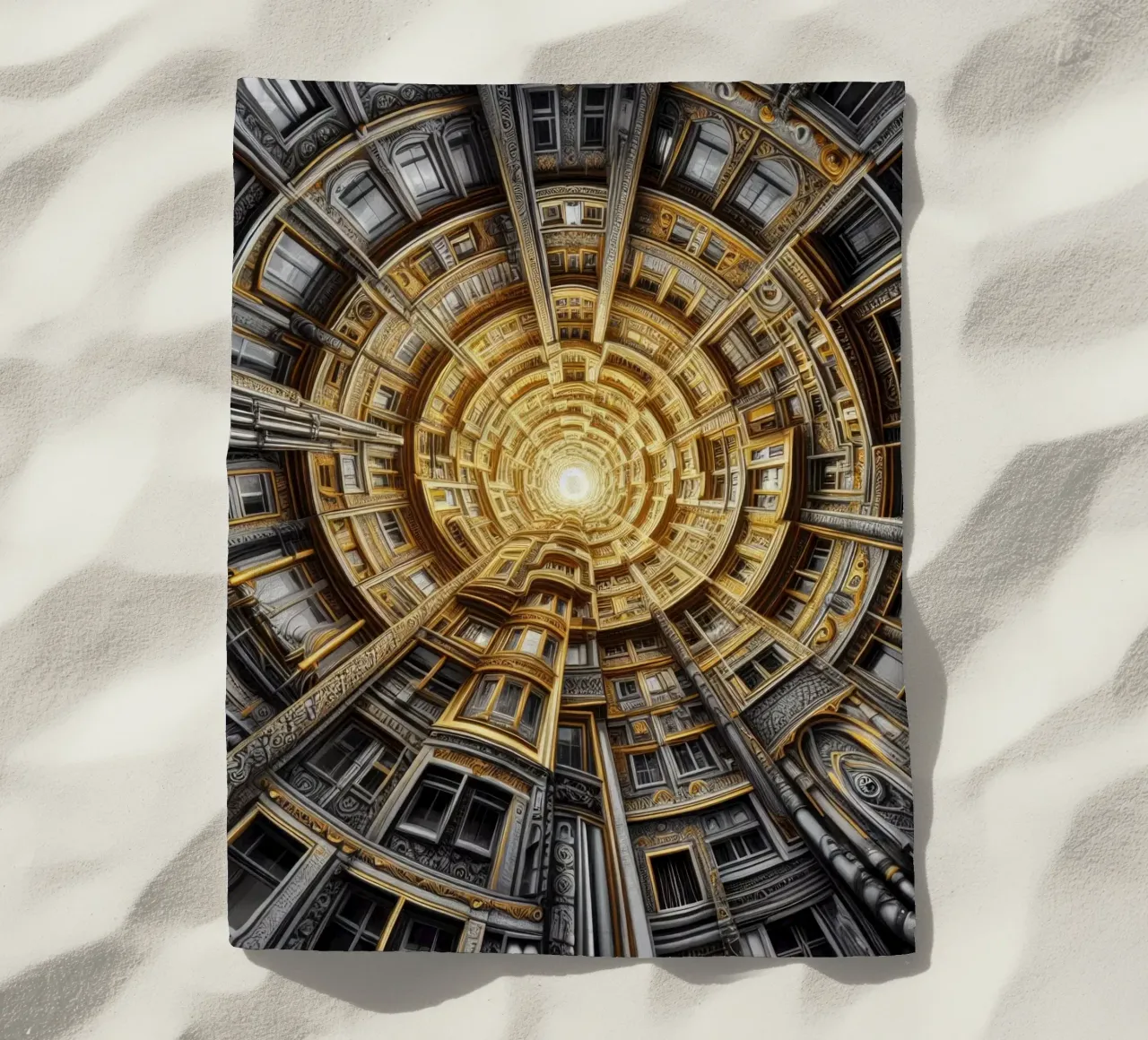 Sphere 044 - Golden Spiral Architecture telo mare da Spheres