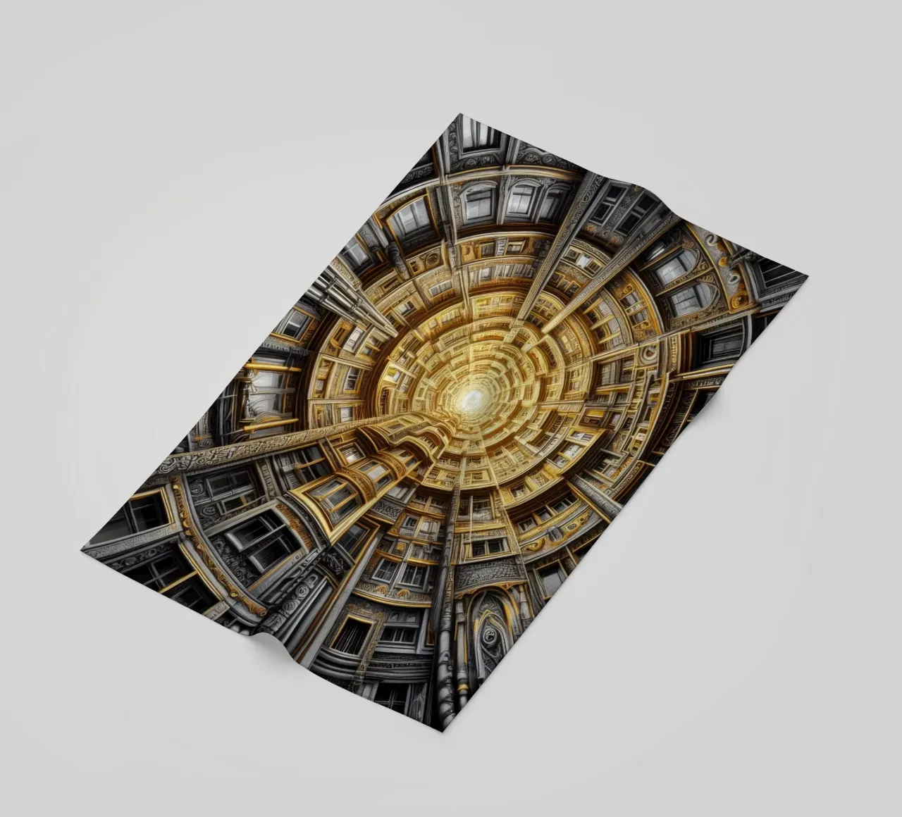 Sphere 044 - Golden Spiral Architecture telo mare da Spheres