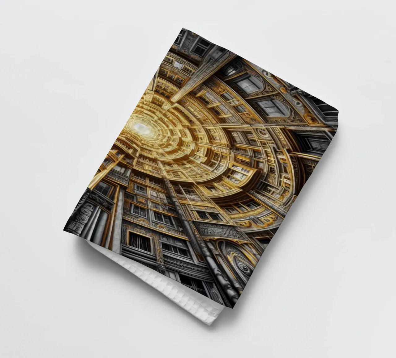 Sphere 044 - Golden Spiral Architecture torchon de Spheres