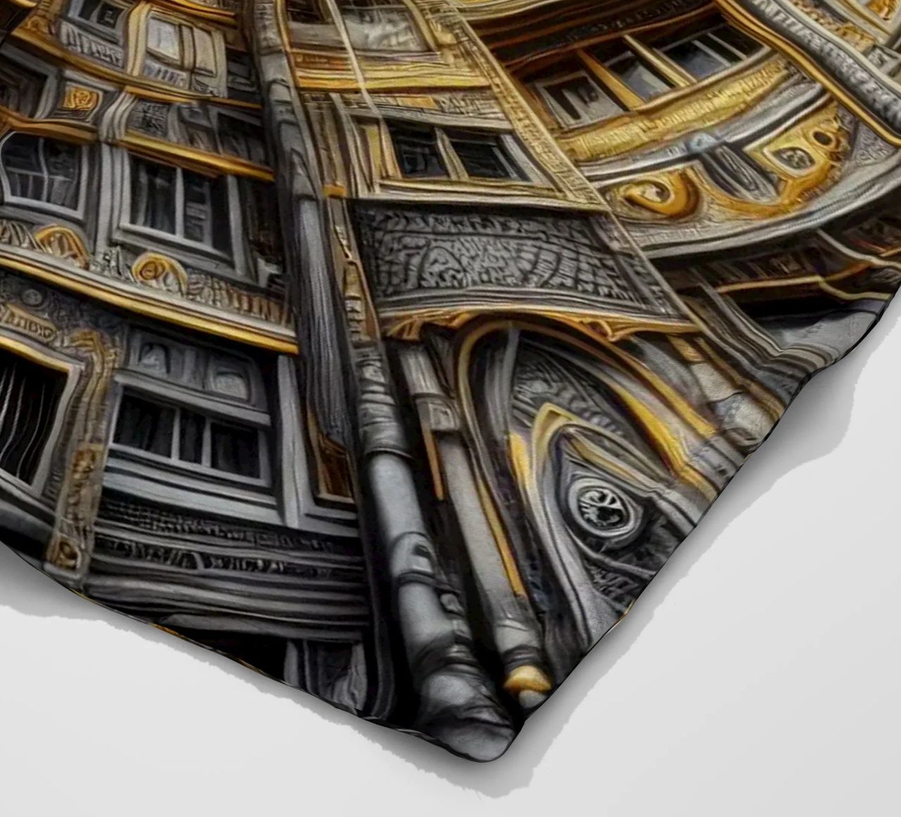 Sphere 044 - Golden Spiral Architecture coperta in pile da Spheres