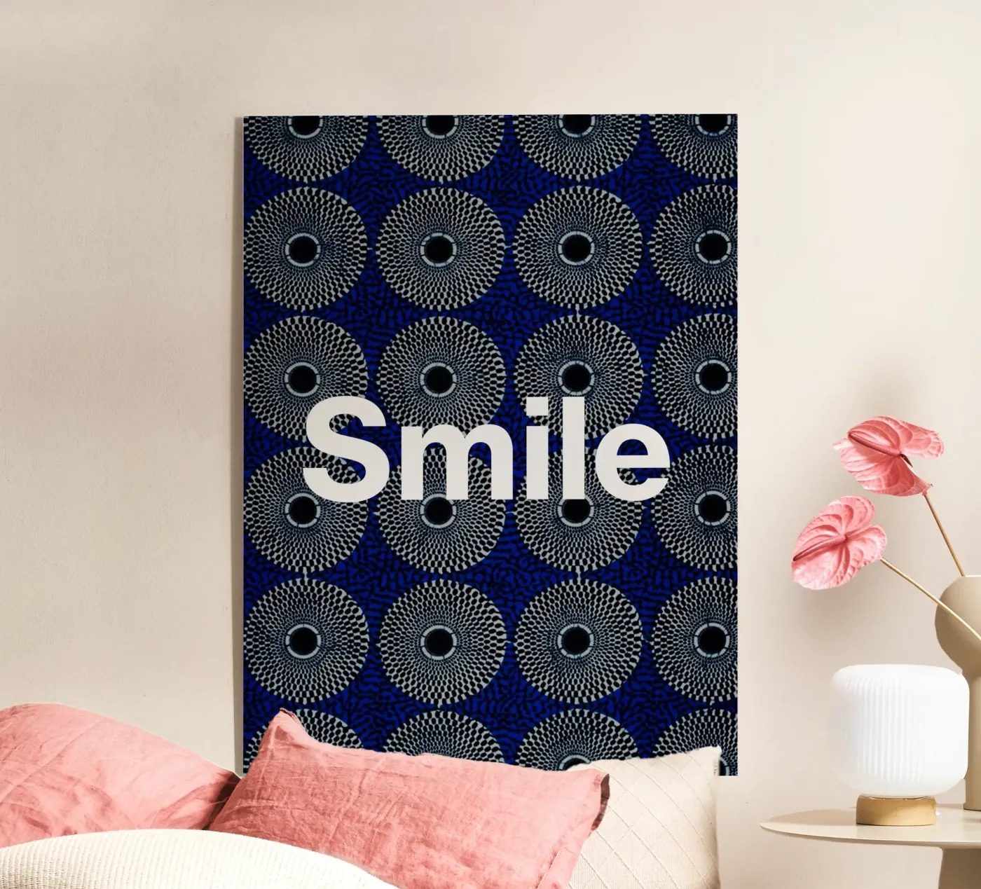 Smile Acryl-Glas von Mathudace Créas