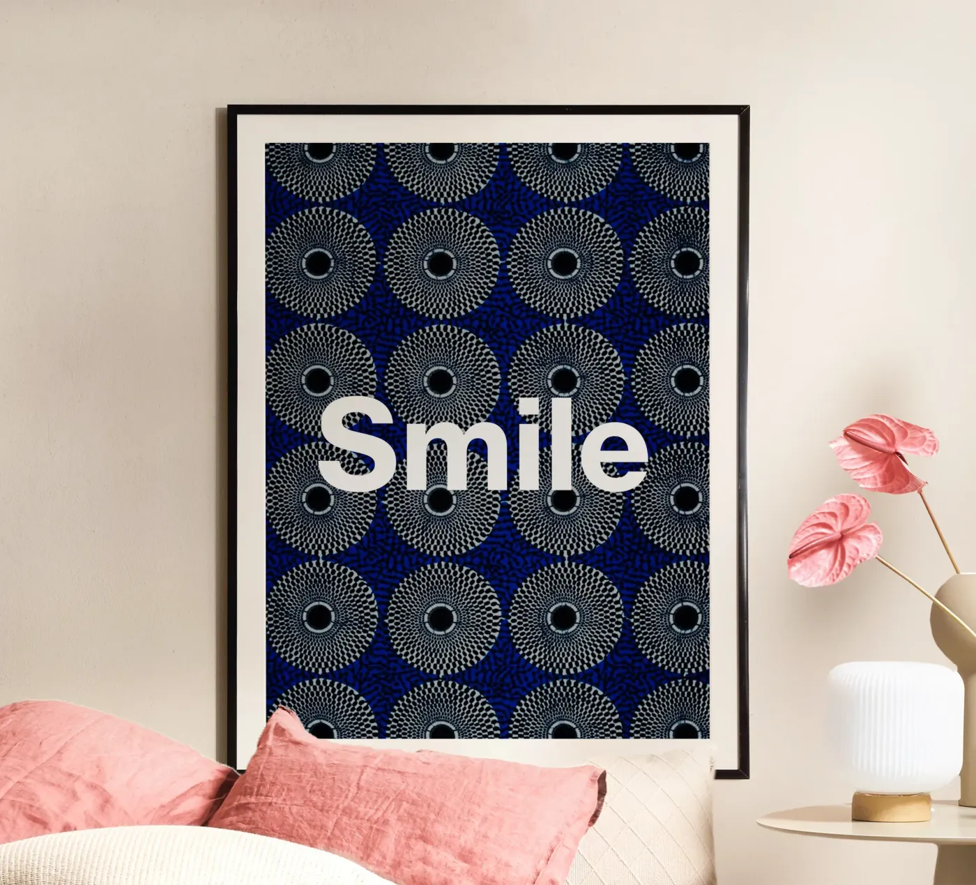 Smile poster by Mathudace Créas