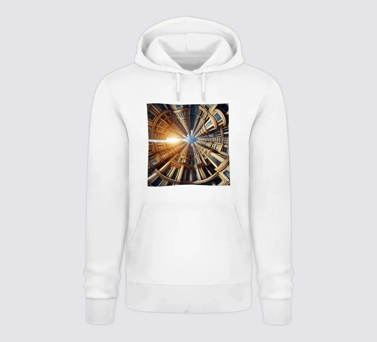 Sphere 027 - Towering Ornate Building felpa con cappuccio da Spheres