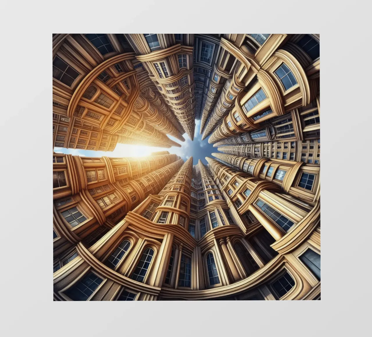 Sphere 027 - Towering Ornate Building telo in pvc da Spheres