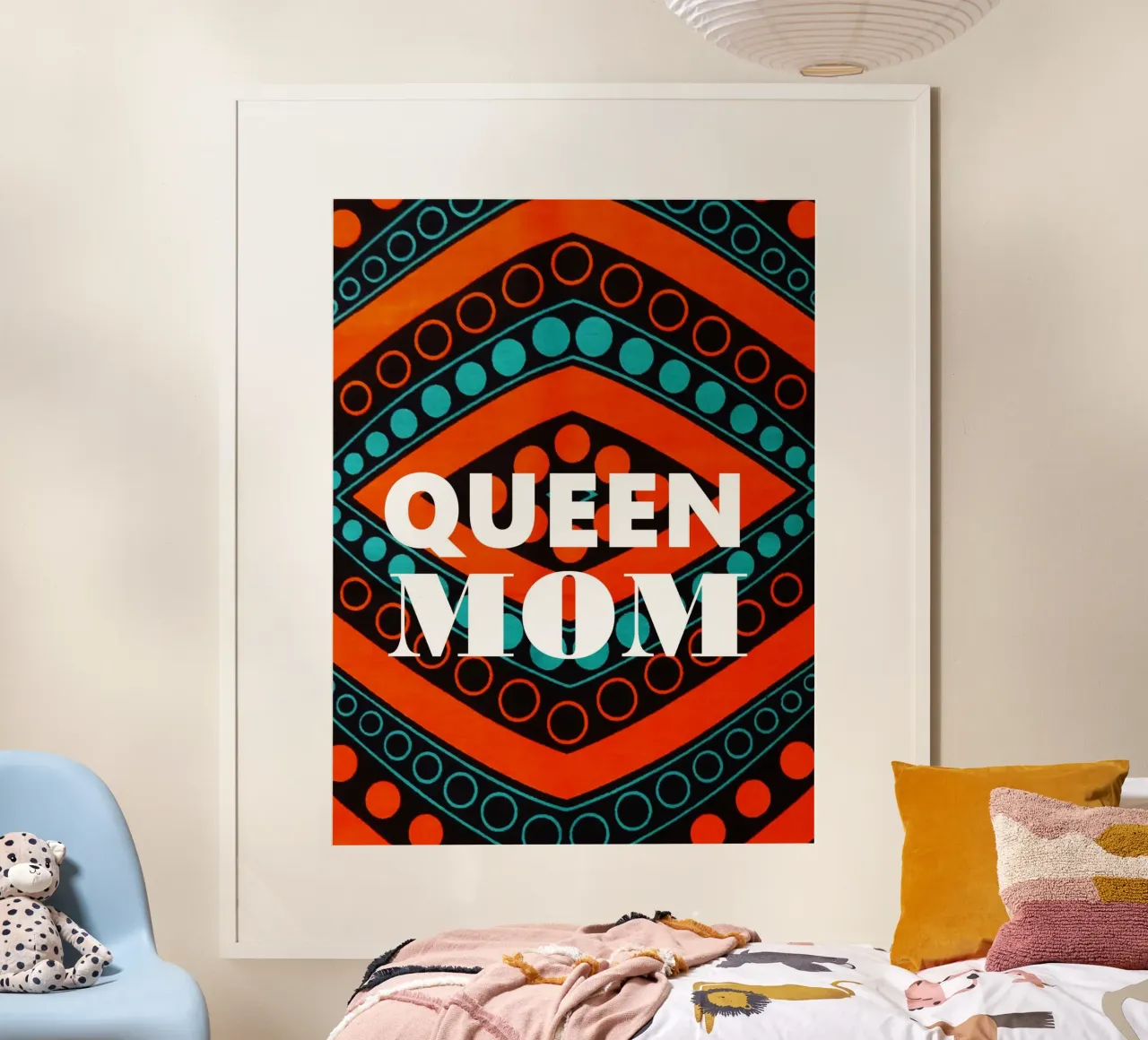 Queen Mom poster da Mathudace Créas